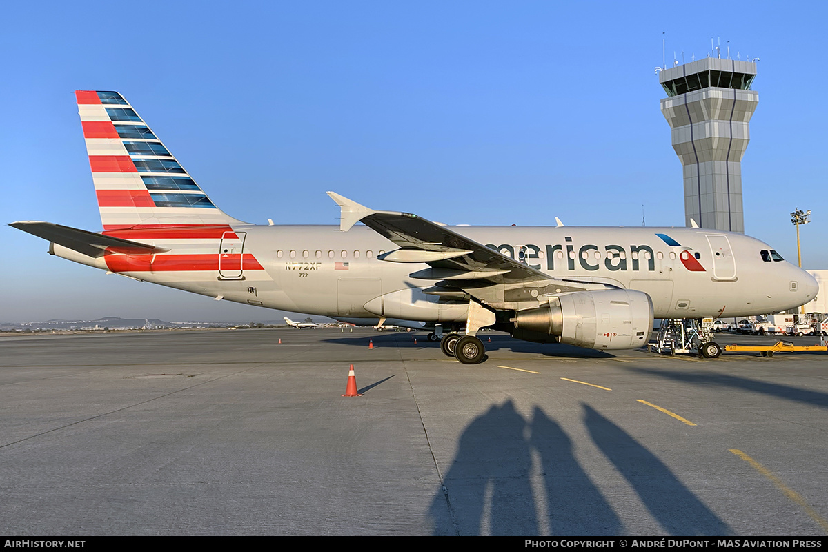 Aircraft Photo of N772XF | Airbus A319-112 | American Airlines | AirHistory.net #480371
