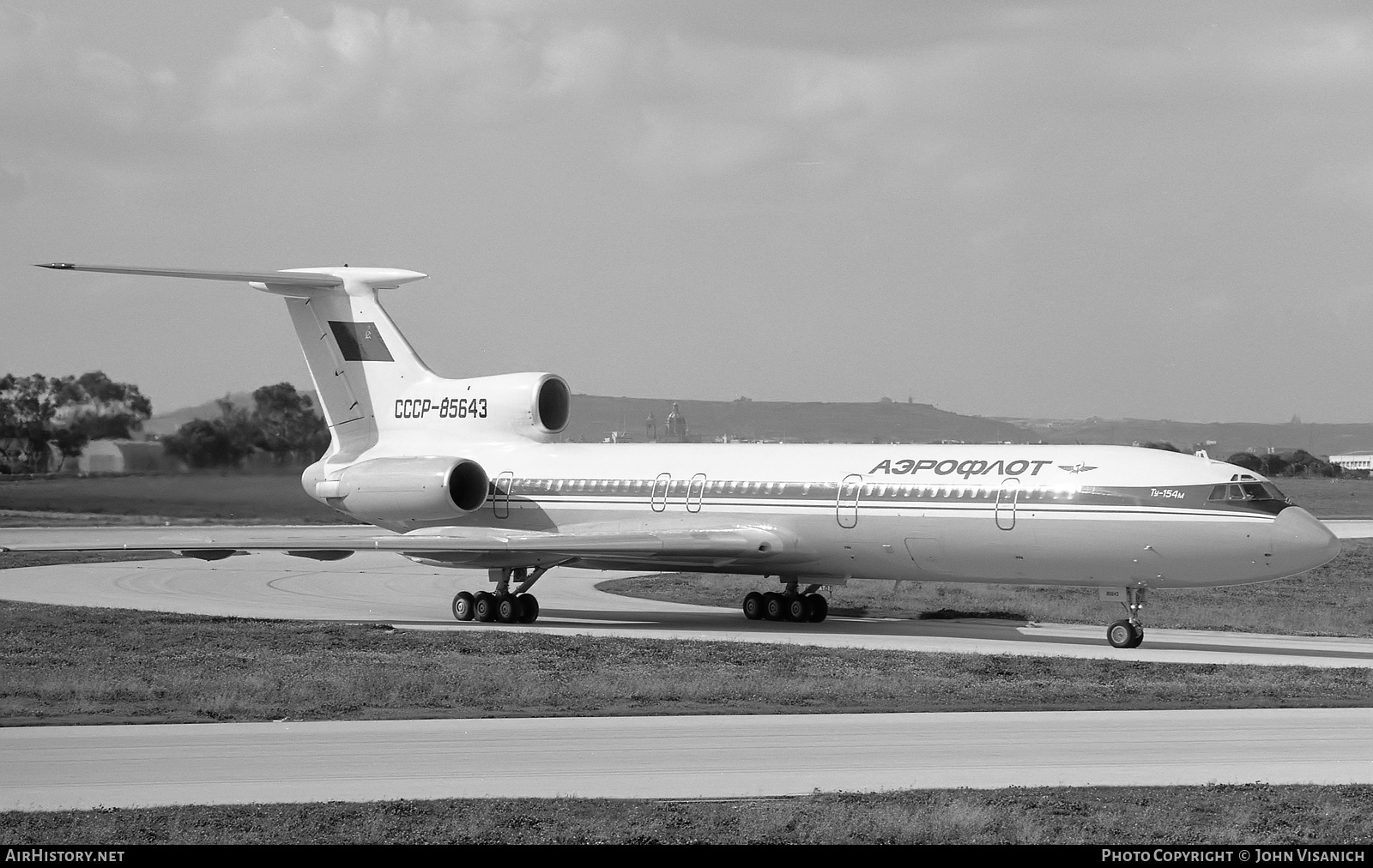 Aircraft Photo of CCCP-85643 | Tupolev Tu-154M | Aeroflot | AirHistory.net #480387