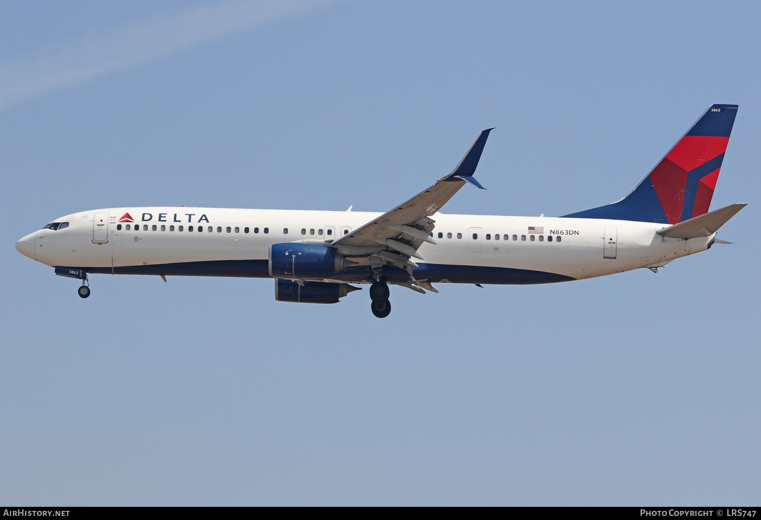 Aircraft Photo of N863DN | Boeing 737-932/ER | Delta Air Lines | AirHistory.net #480398