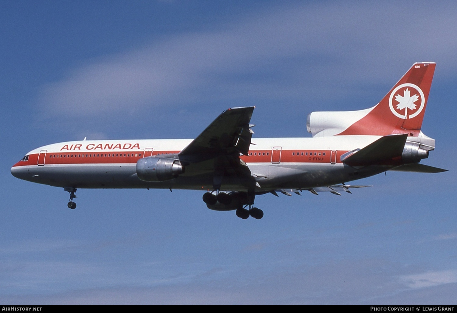 Aircraft Photo of C-FTNJ | Lockheed L-1011-385-1-15 TriStar 100 | Air Canada | AirHistory.net #480411