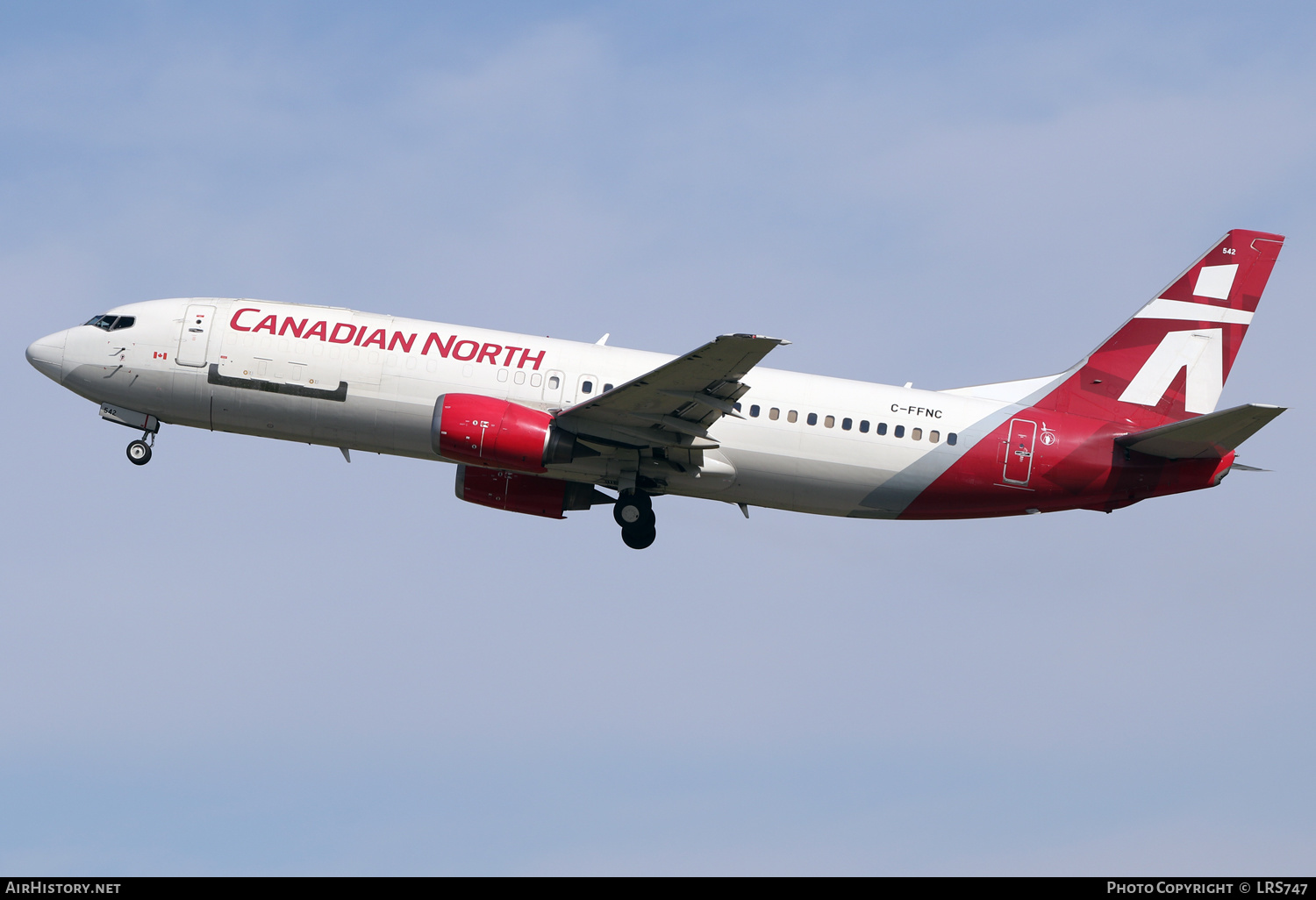Aircraft Photo of C-FFNC | Boeing 737-406(C) | Canadian North | AirHistory.net #480421