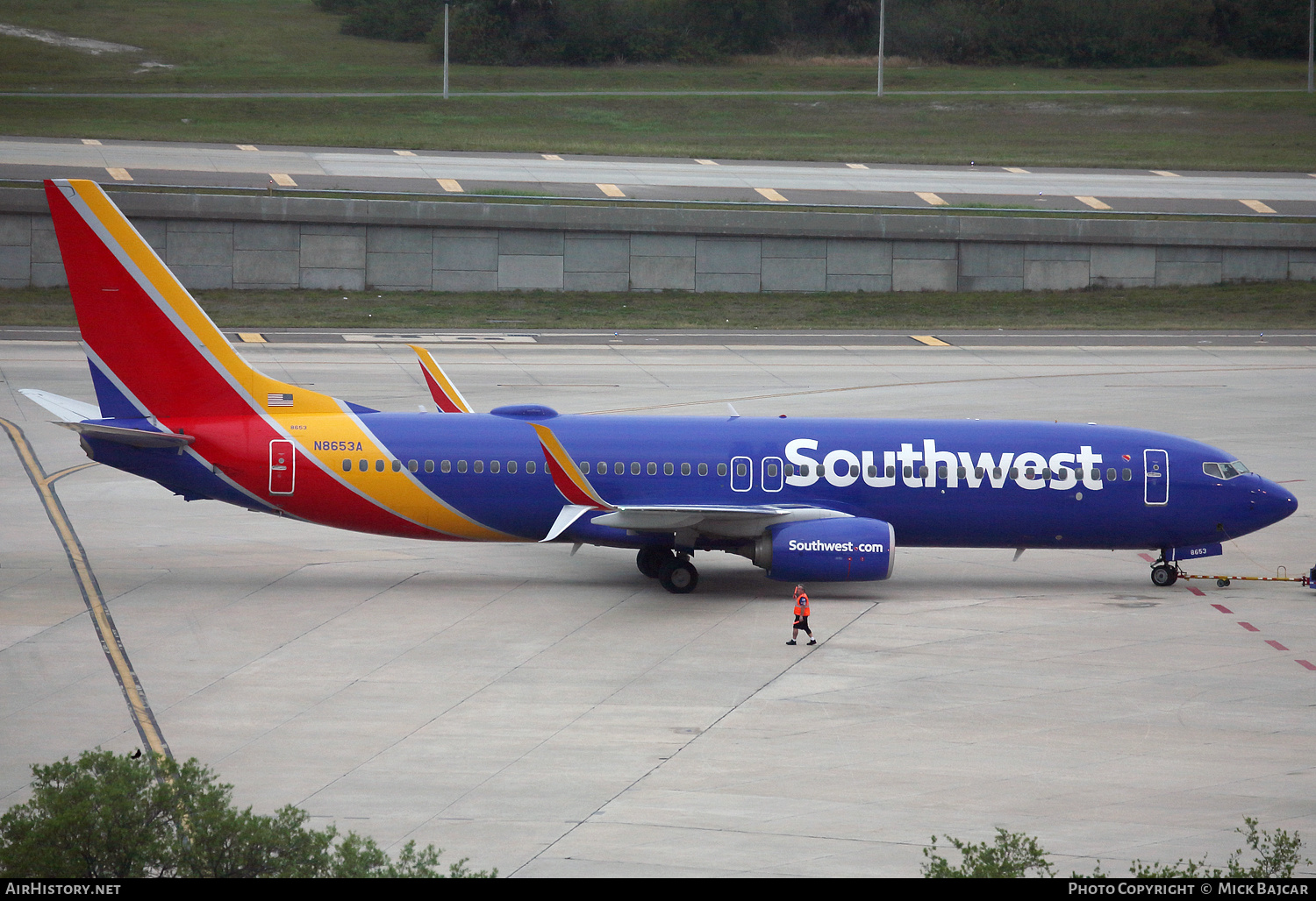 Aircraft Photo of N8653A | Boeing 737-8H4 | Southwest Airlines | AirHistory.net #480424
