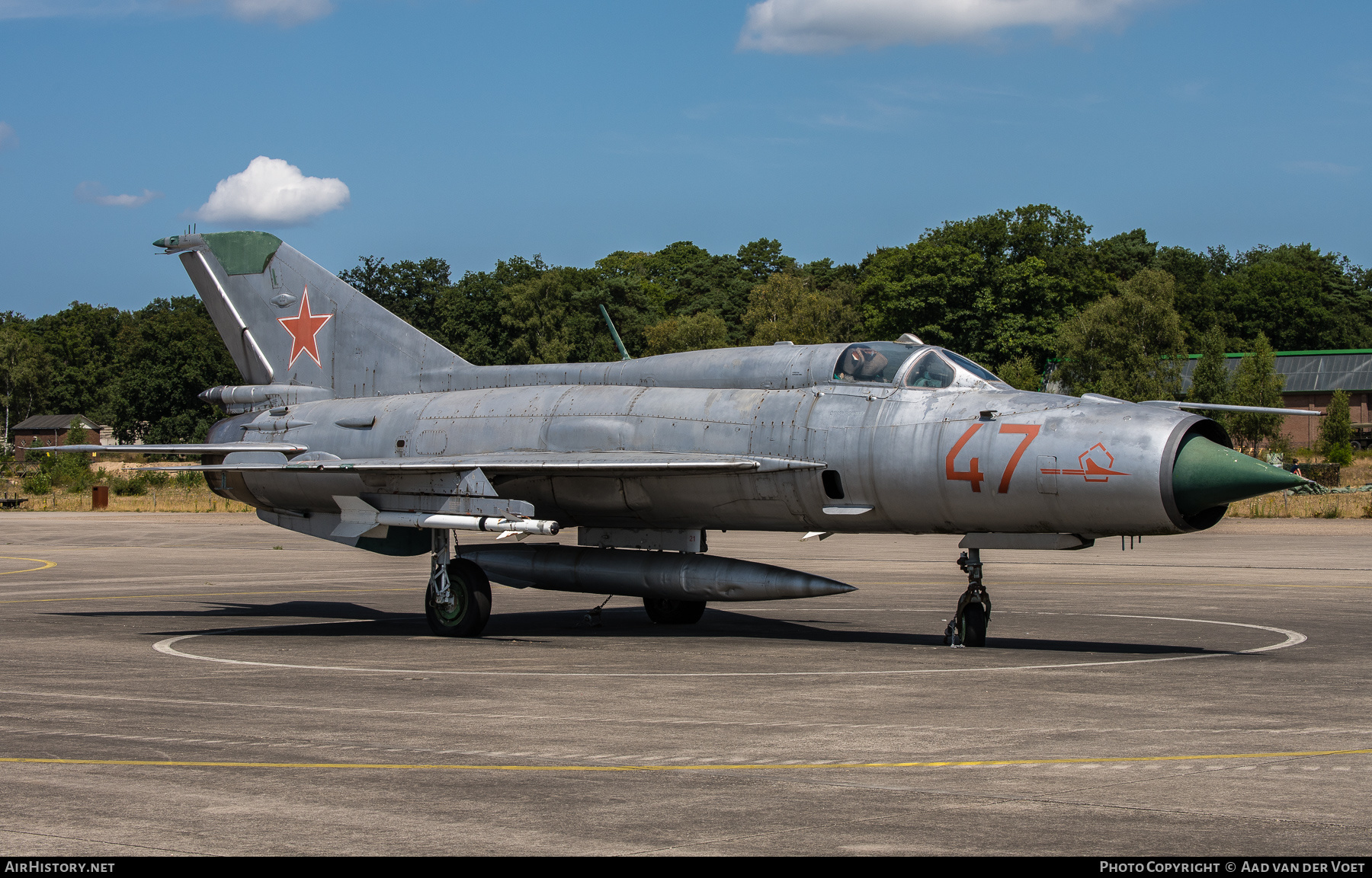 Aircraft Photo of 47 red | Mikoyan-Gurevich MiG-21PFM | Soviet Union - Air Force | AirHistory.net #480432