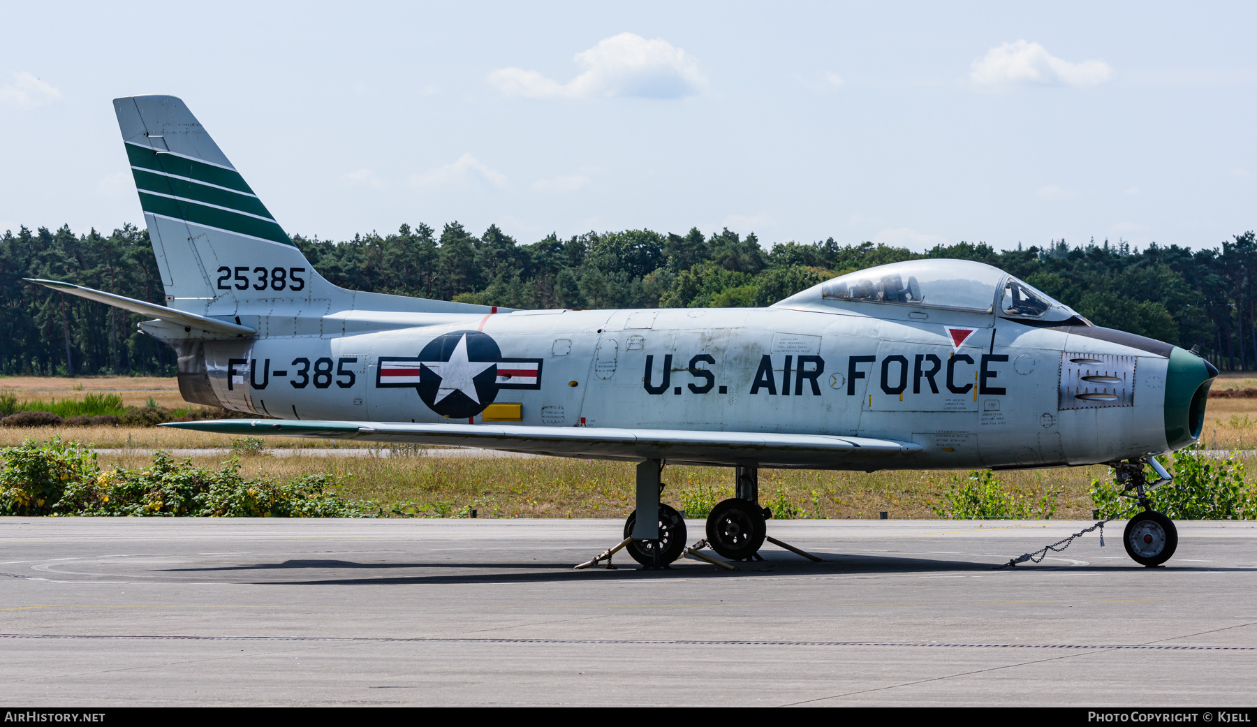 Aircraft Photo of 52-5385 / 25385 | North American F-86F Sabre | USA - Air Force | AirHistory.net #480436