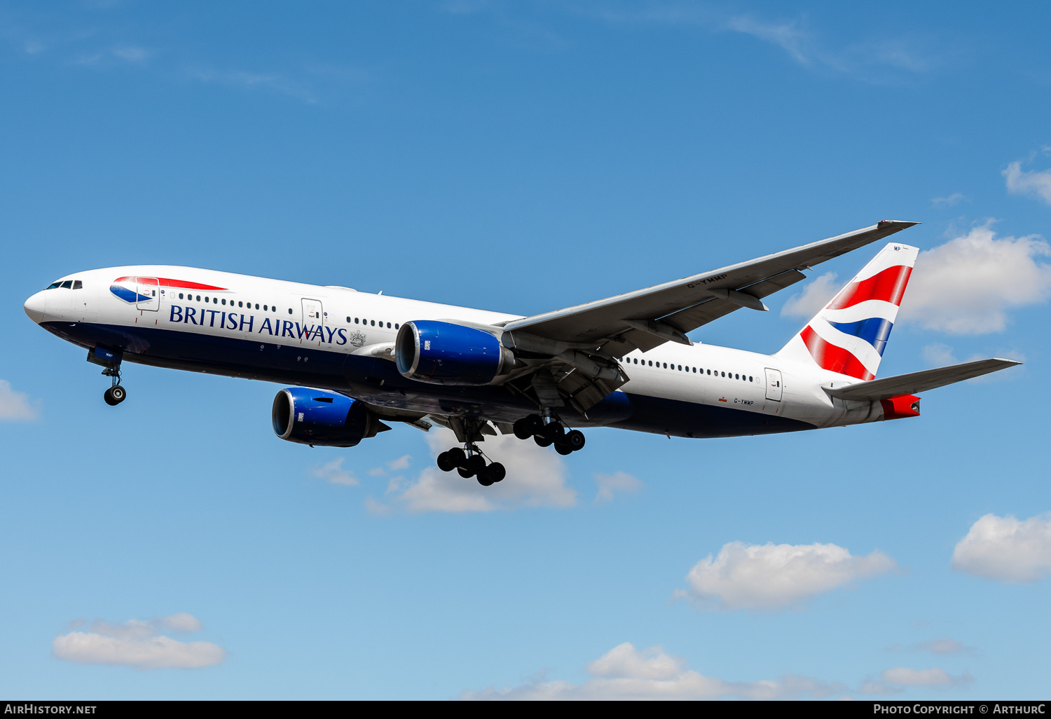Aircraft Photo of G-YMMP | Boeing 777-236/ER | British Airways | AirHistory.net #480442
