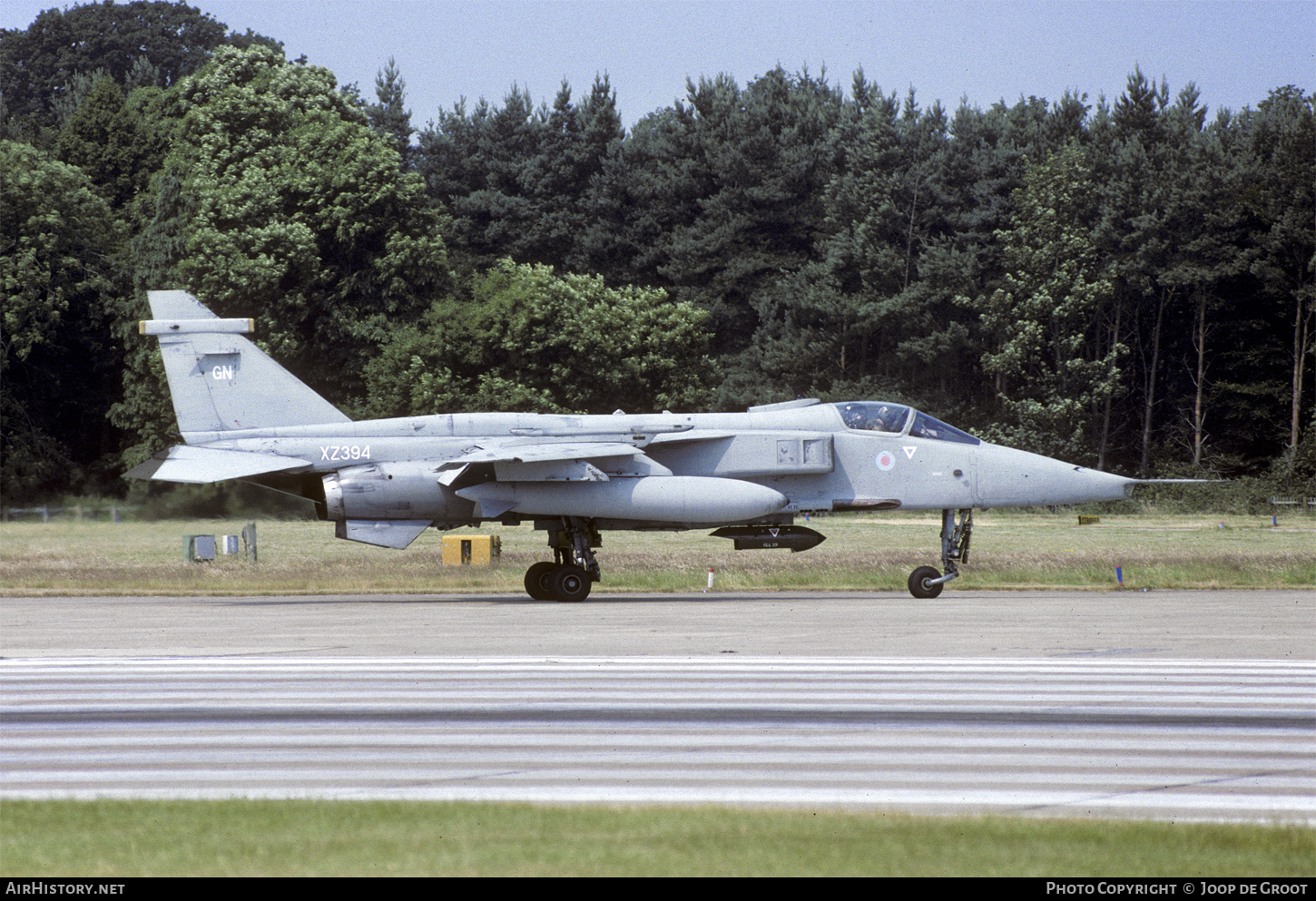 Aircraft Photo of XZ394 | Sepecat Jaguar GR1A | UK - Air Force | AirHistory.net #480447