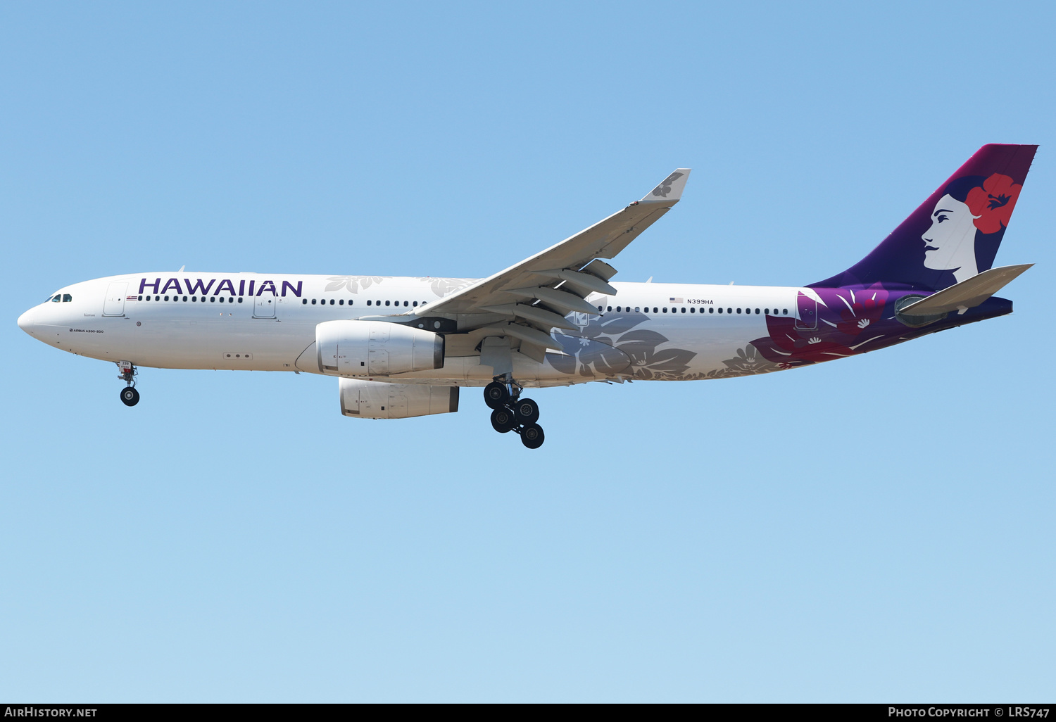 Aircraft Photo of N399HA | Airbus A330-243 | Hawaiian Airlines | AirHistory.net #480469