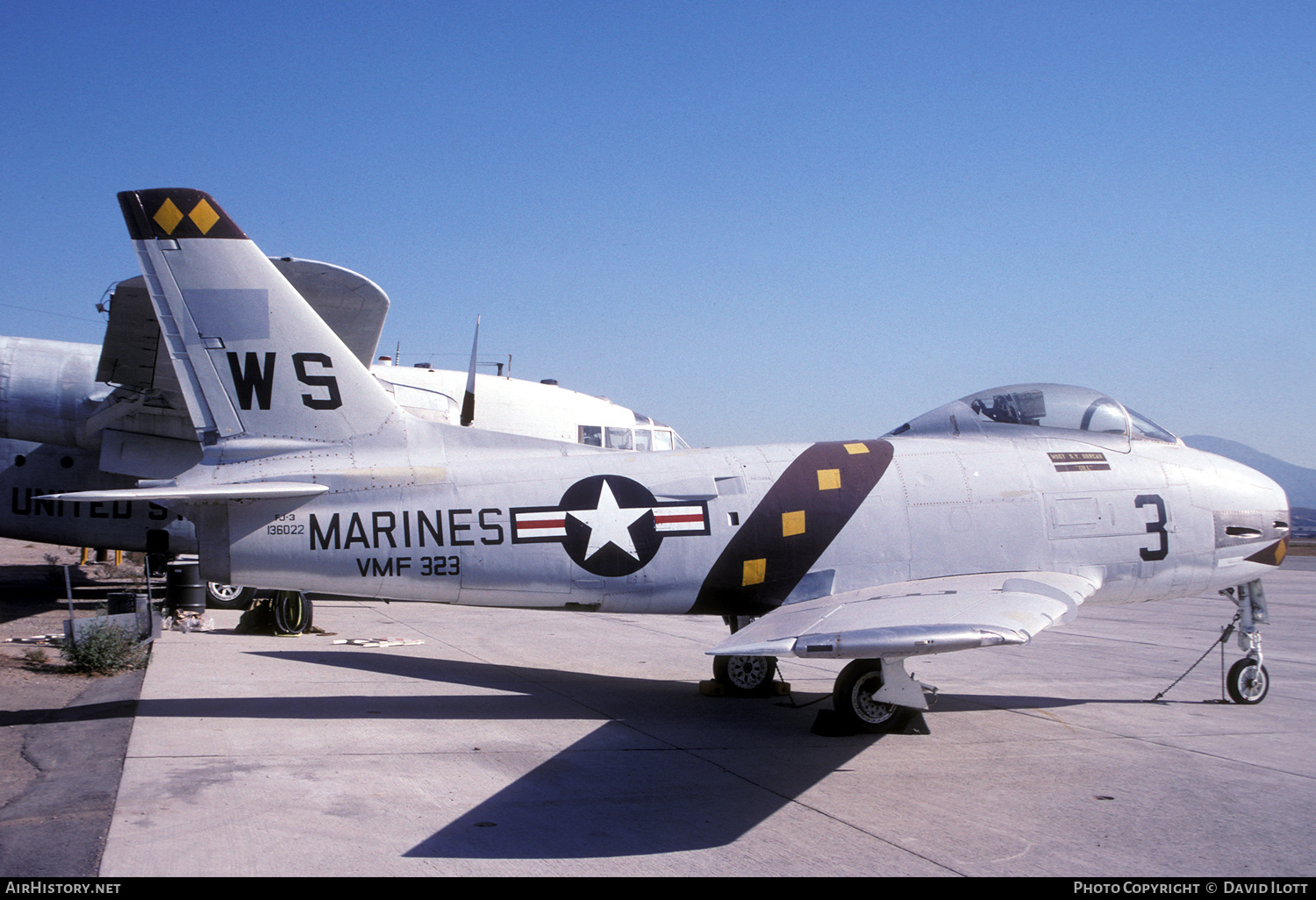 Aircraft Photo of 136022 | North American FJ-3 Fury | USA - Marines | AirHistory.net #480474