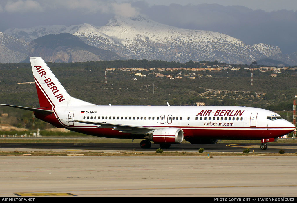 Aircraft Photo of D-ABAH | Boeing 737-46J | Air Berlin | AirHistory.net #480495