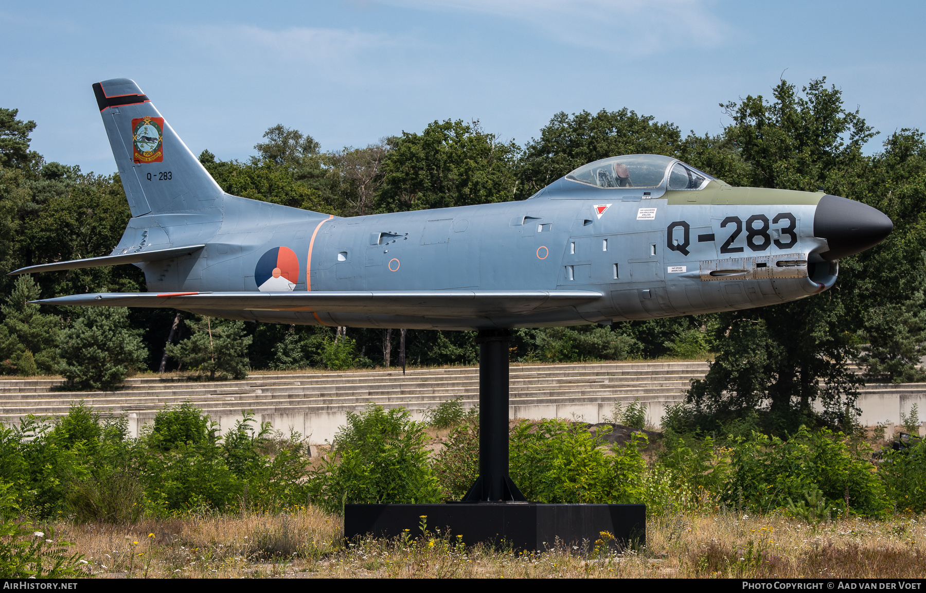 Aircraft Photo of Q-283 | North American F-86K Sabre | Netherlands - Air Force | AirHistory.net #480518