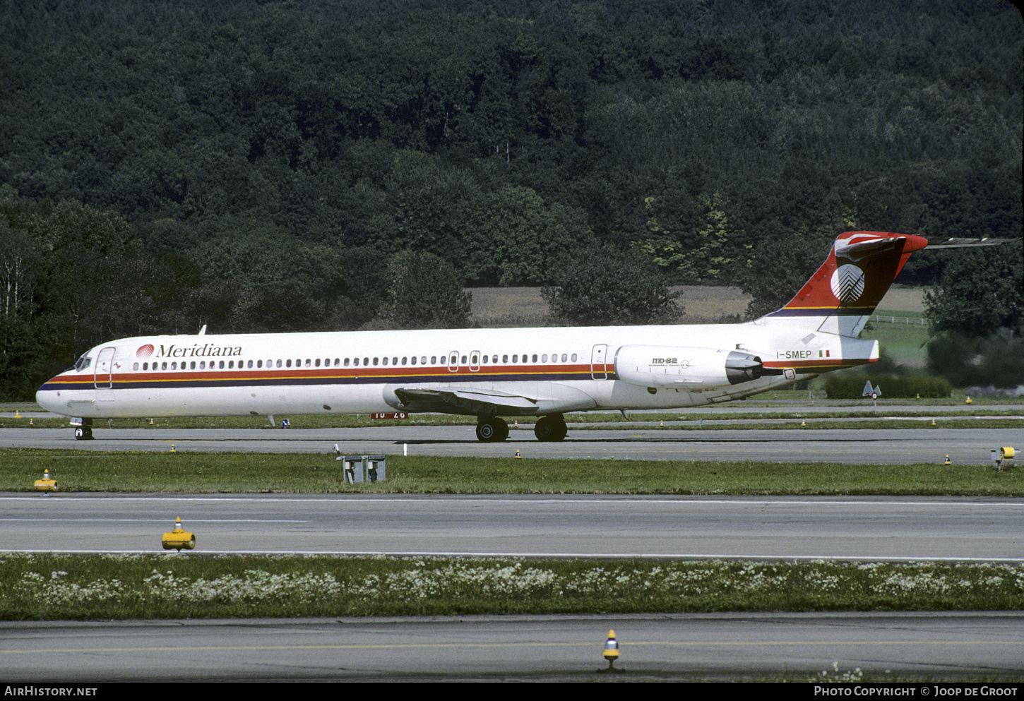 Aircraft Photo of I-SMEP | McDonnell Douglas MD-82 (DC-9-82) | Meridiana | AirHistory.net #480524