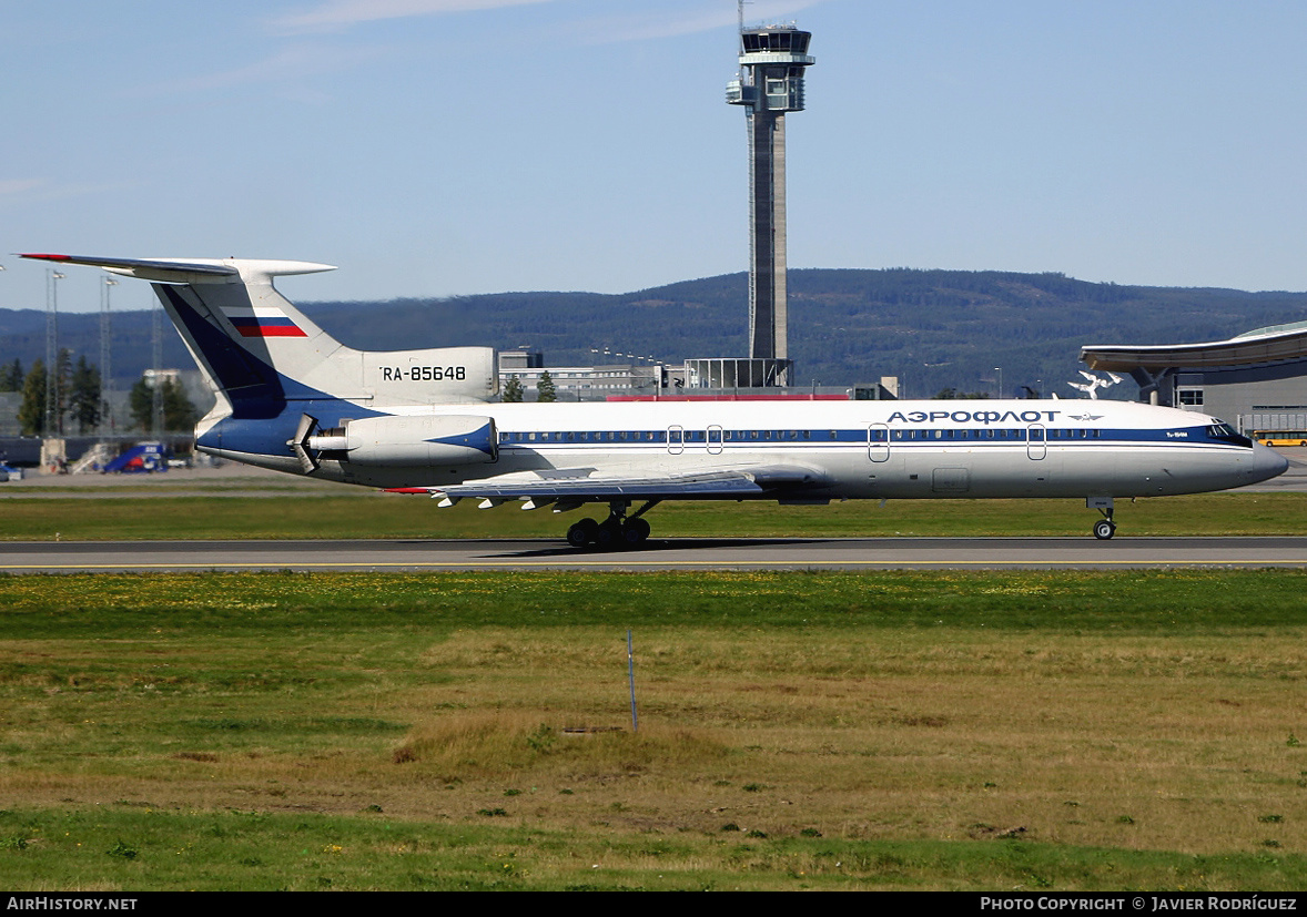 Aircraft Photo of RA-85648 | Tupolev Tu-154M | Aeroflot | AirHistory.net #480525