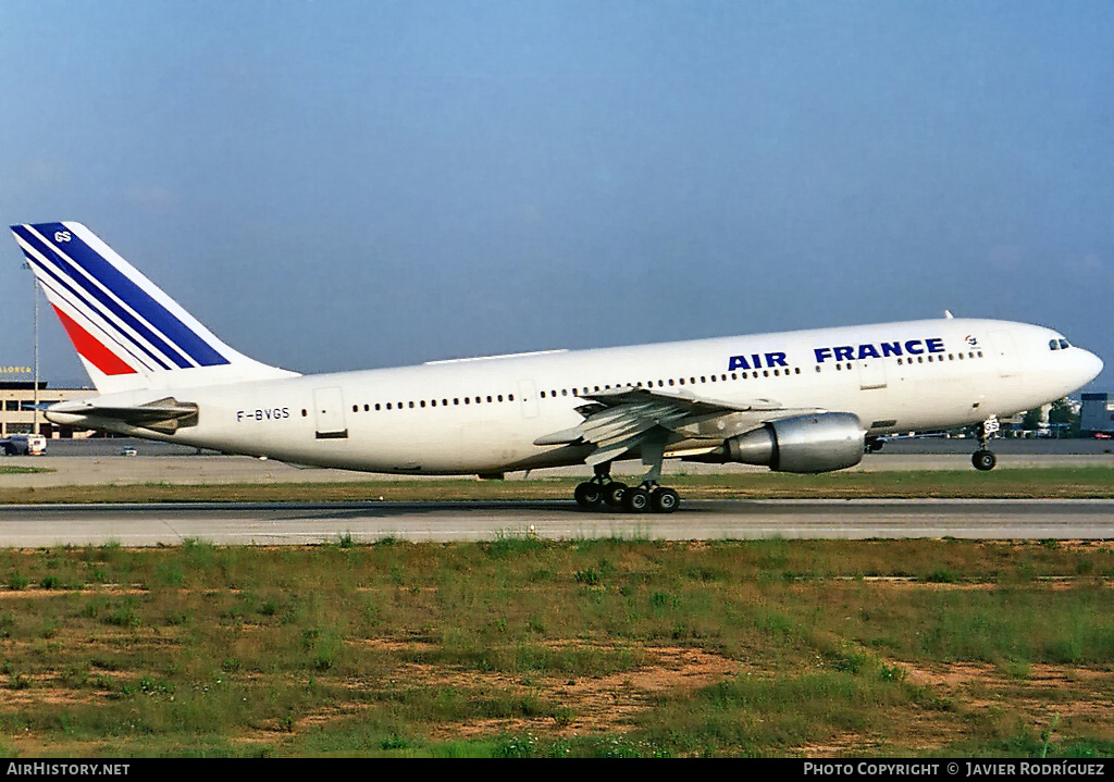Aircraft Photo of F-BVGS | Airbus A300B4-203 | Air France | AirHistory.net #480526