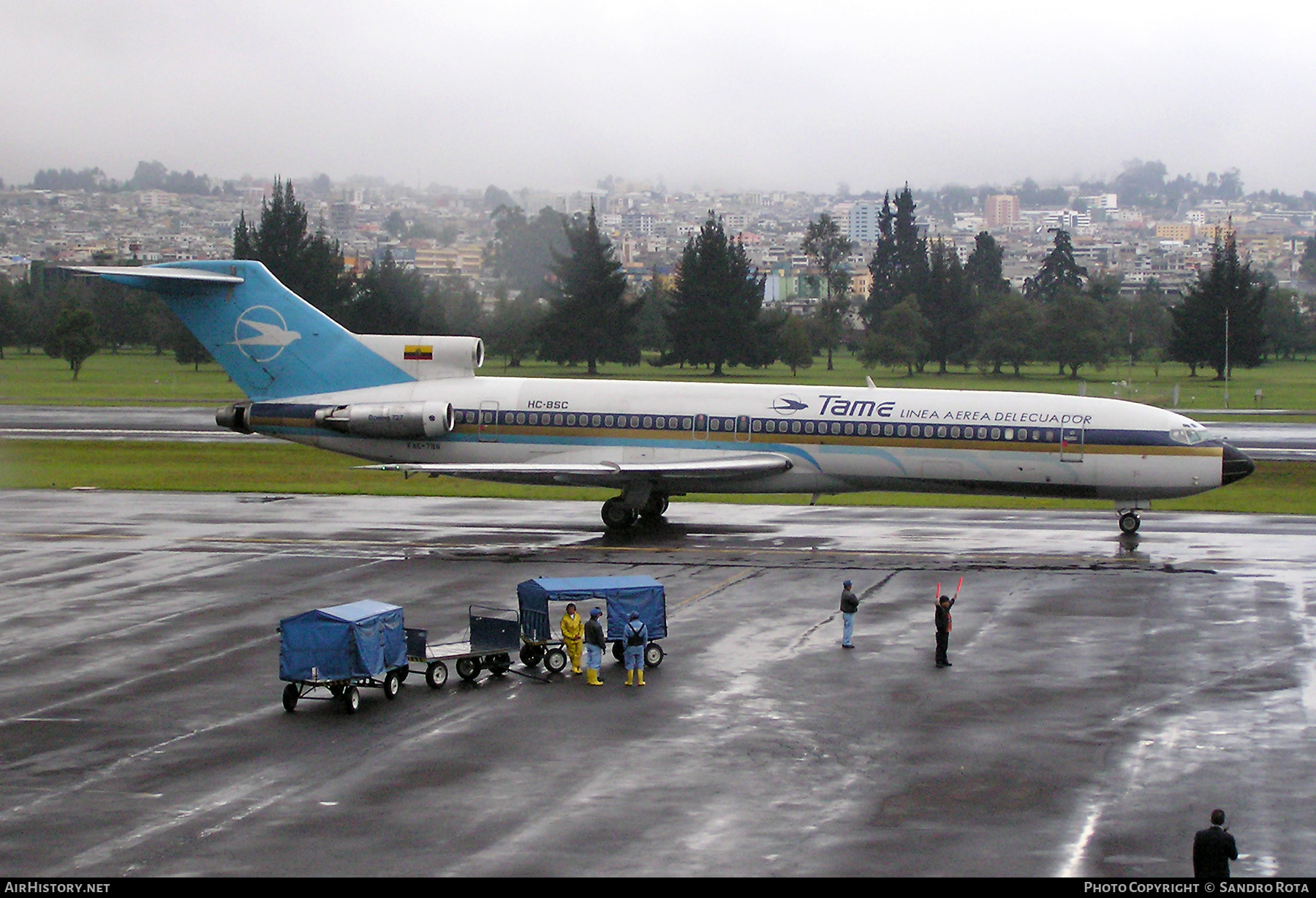 Aircraft Photo of HC-BSC / FAE-788 | Boeing 727-230/Adv | TAME Línea Aérea del Ecuador | AirHistory.net #480545
