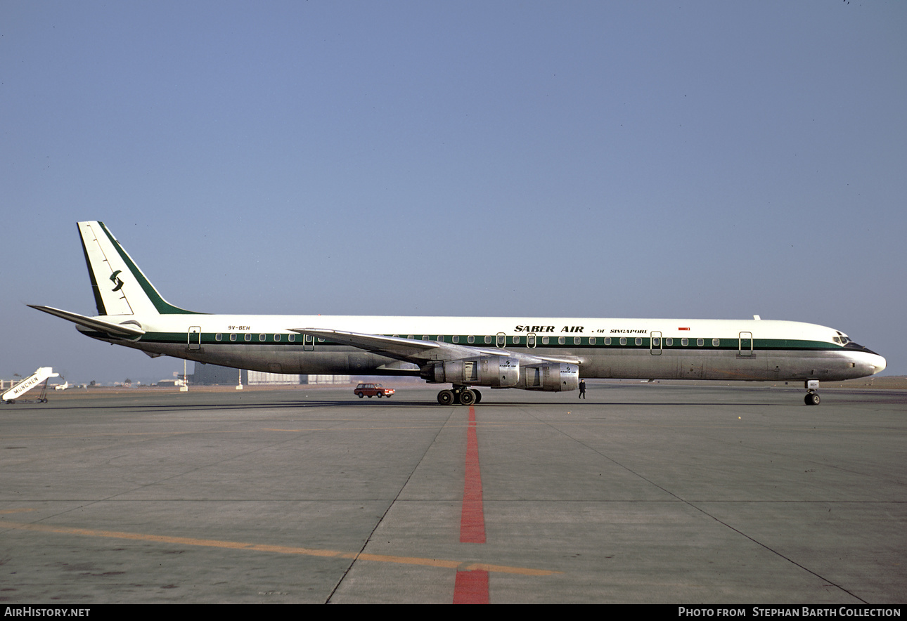 Aircraft Photo of 9V-BEH | McDonnell Douglas DC-8-61CF | Saber Air of Singapore | AirHistory.net #480549
