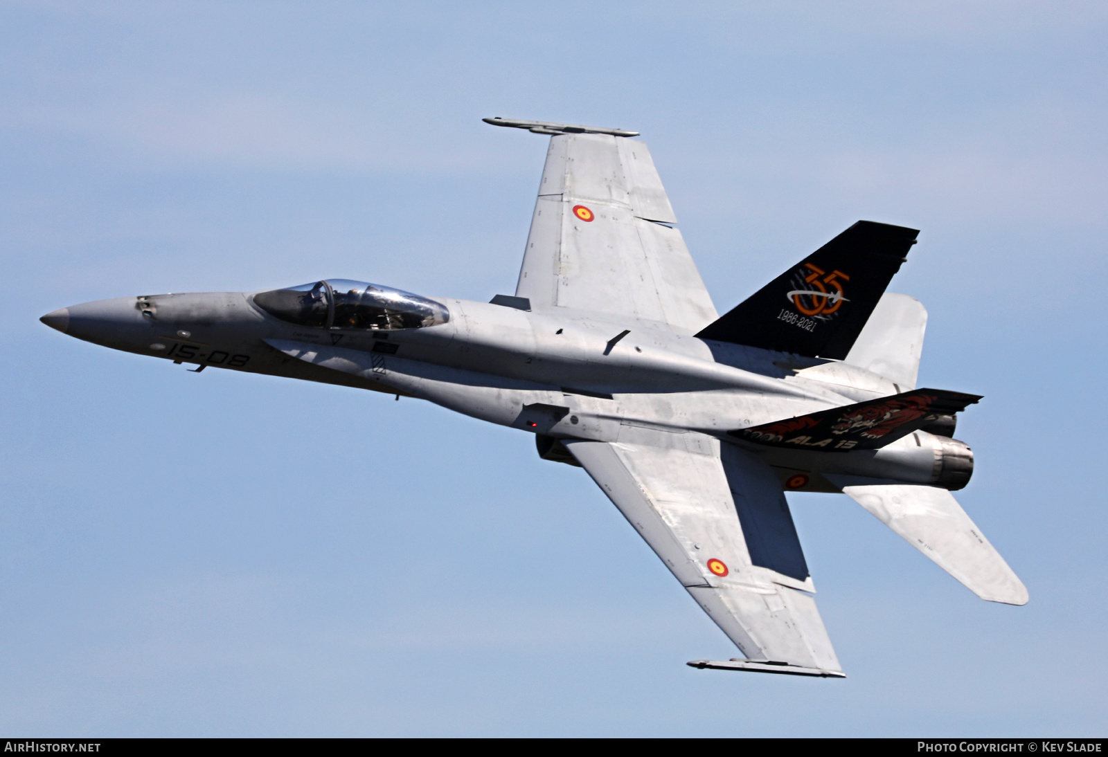 Aircraft Photo of C15-21 | McDonnell Douglas EF-18M Hornet | Spain - Air Force | AirHistory.net #480555