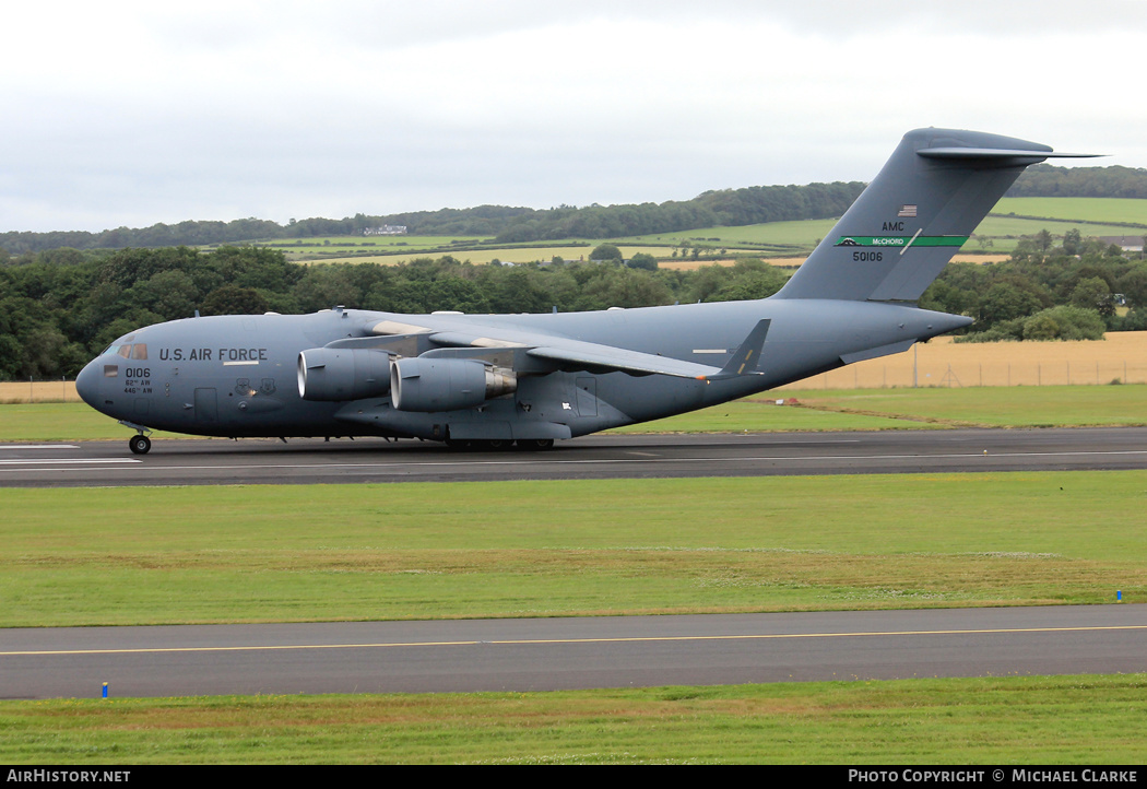 Aircraft Photo of 95-0106 / 50106 | McDonnell Douglas C-17A Globemaster III | USA - Air Force | AirHistory.net #480556