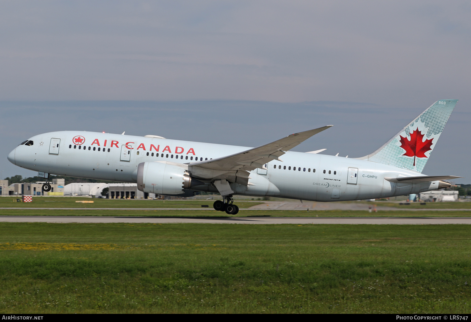 Aircraft Photo of C-GHPU | Boeing 787-8 Dreamliner | Air Canada | AirHistory.net #480559