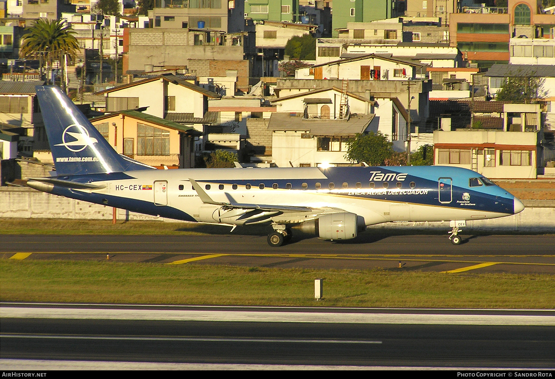 Aircraft Photo of HC-CEX | Embraer 170LR (ERJ-170-100LR) | TAME Línea Aérea del Ecuador | AirHistory.net #480567