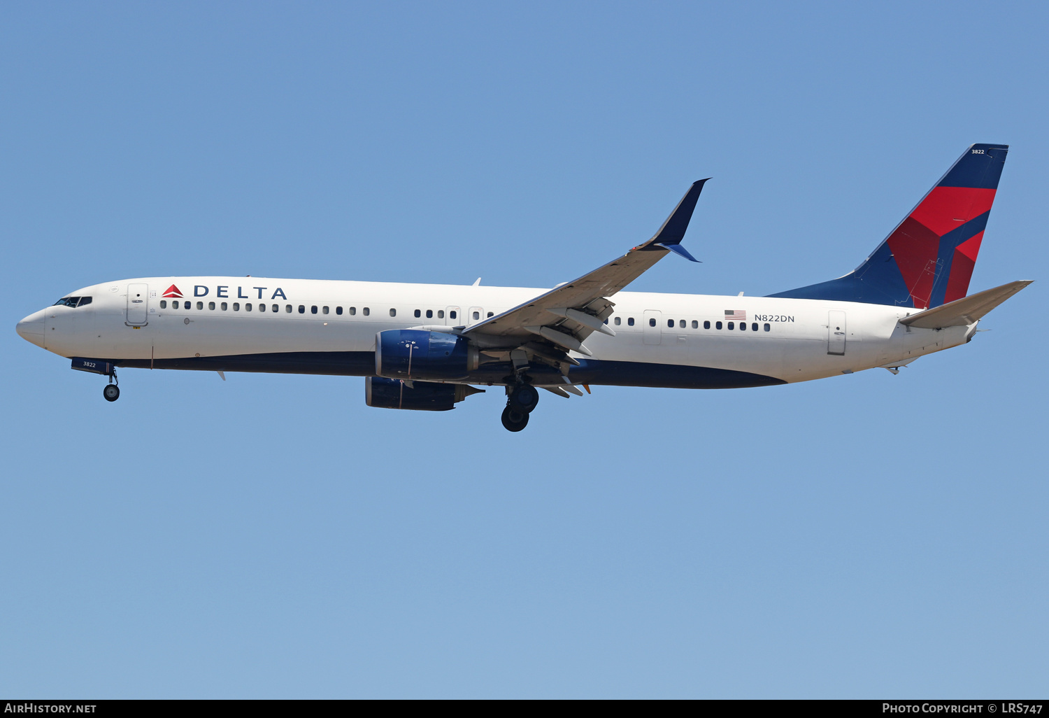 Aircraft Photo of N822DN | Boeing 737-932/ER | Delta Air Lines | AirHistory.net #480581