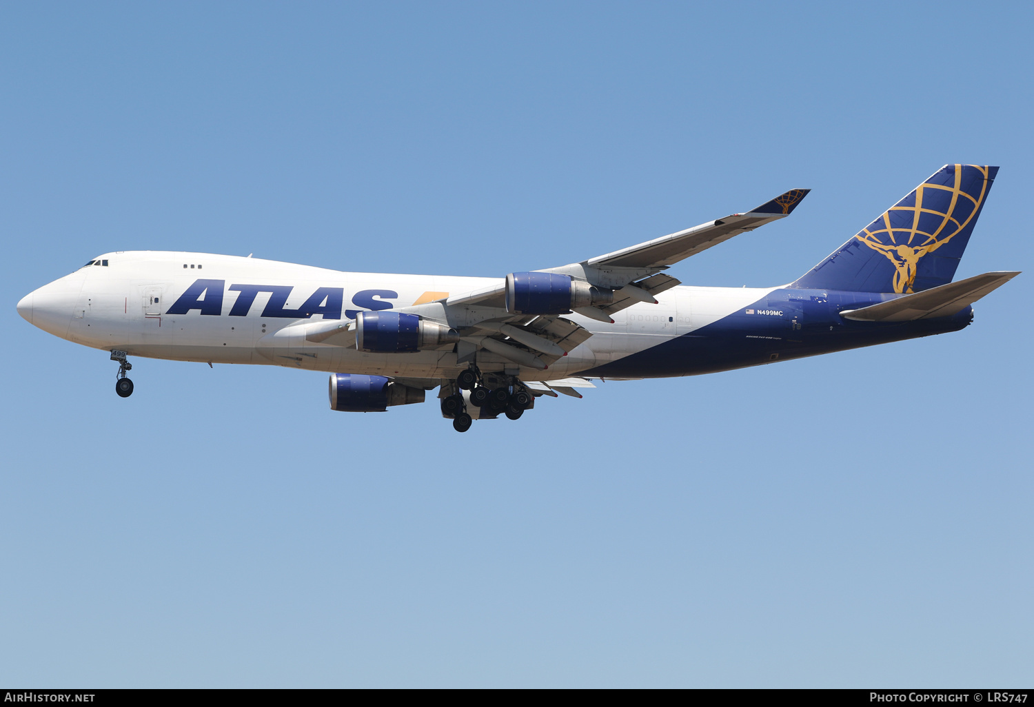 Aircraft Photo of N499MC | Boeing 747-47UF/SCD | Atlas Air | AirHistory.net #480582