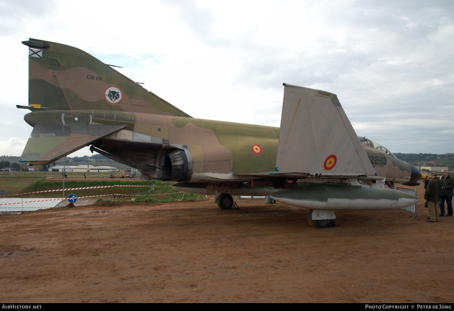 Aircraft Photo of C.12-26 | McDonnell F-4C Phantom II | Spain - Air Force | AirHistory.net #480584