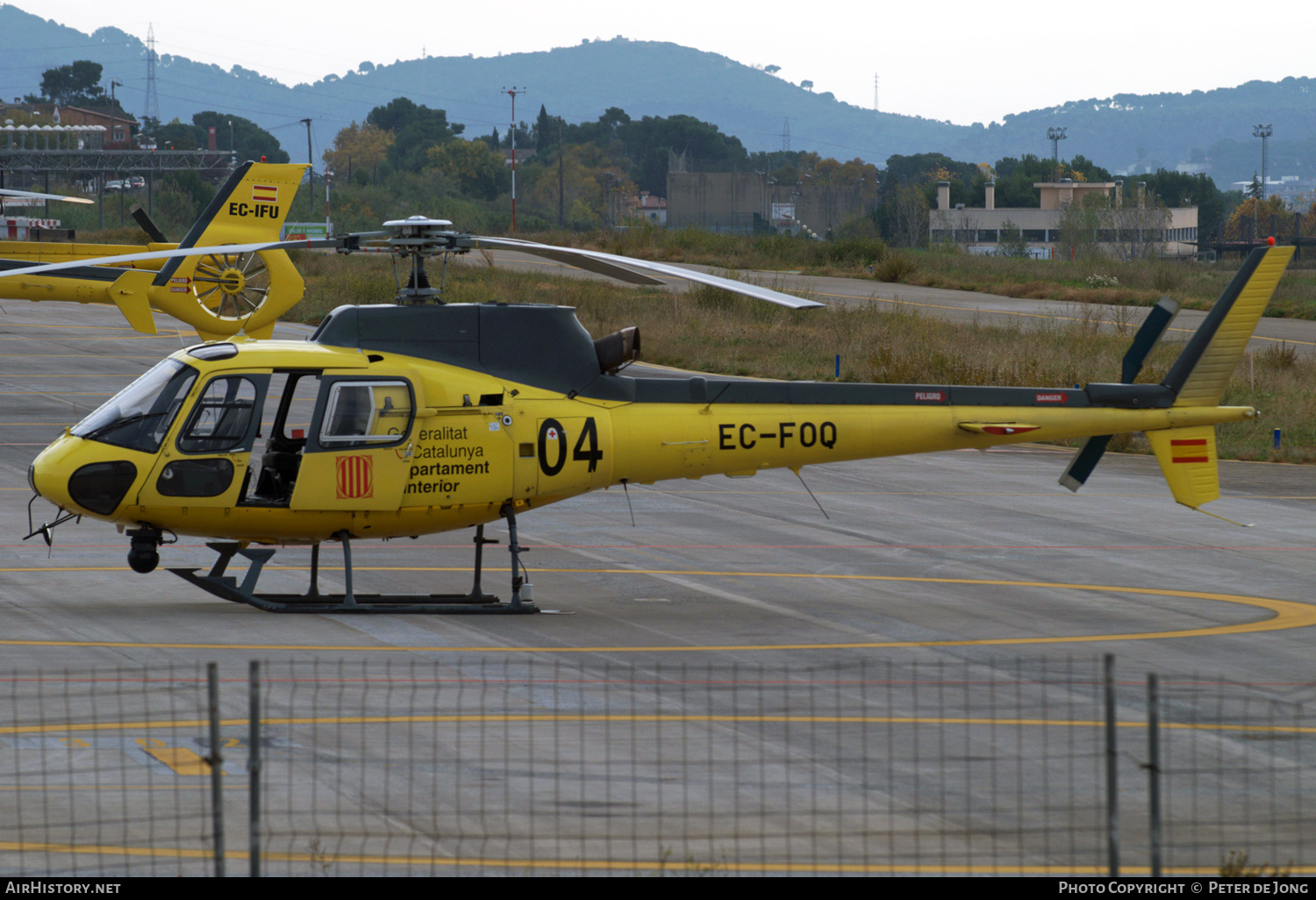Aircraft Photo of EC-FOQ | Aerospatiale AS-350B-2 Ecureuil | Generalitat de Catalunya - Departament d'Interior | AirHistory.net #480596