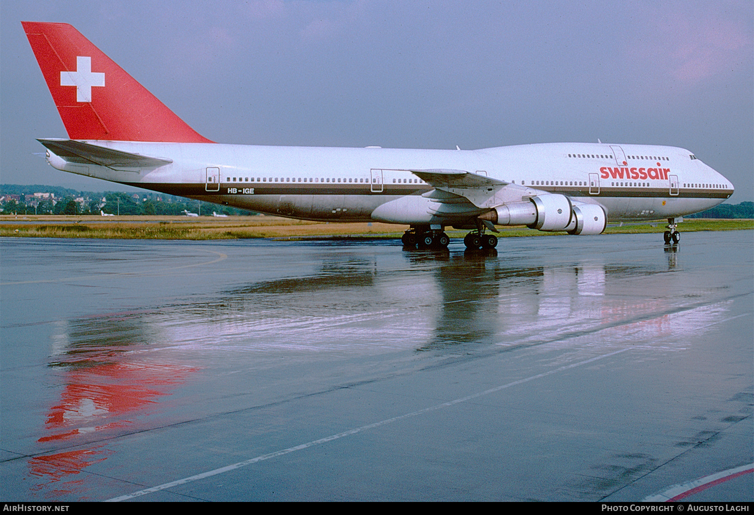 Aircraft Photo of HB-IGE | Boeing 747-357 | Swissair | AirHistory.net #480607