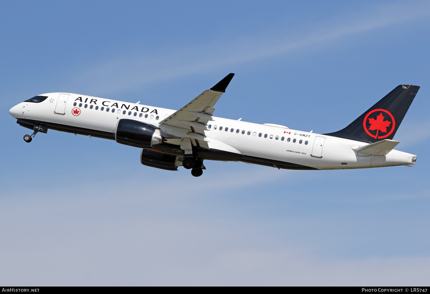 Aircraft Photo of C-GMZY | Airbus A220-371 (BD-500-1A11) | Air Canada | AirHistory.net #480608