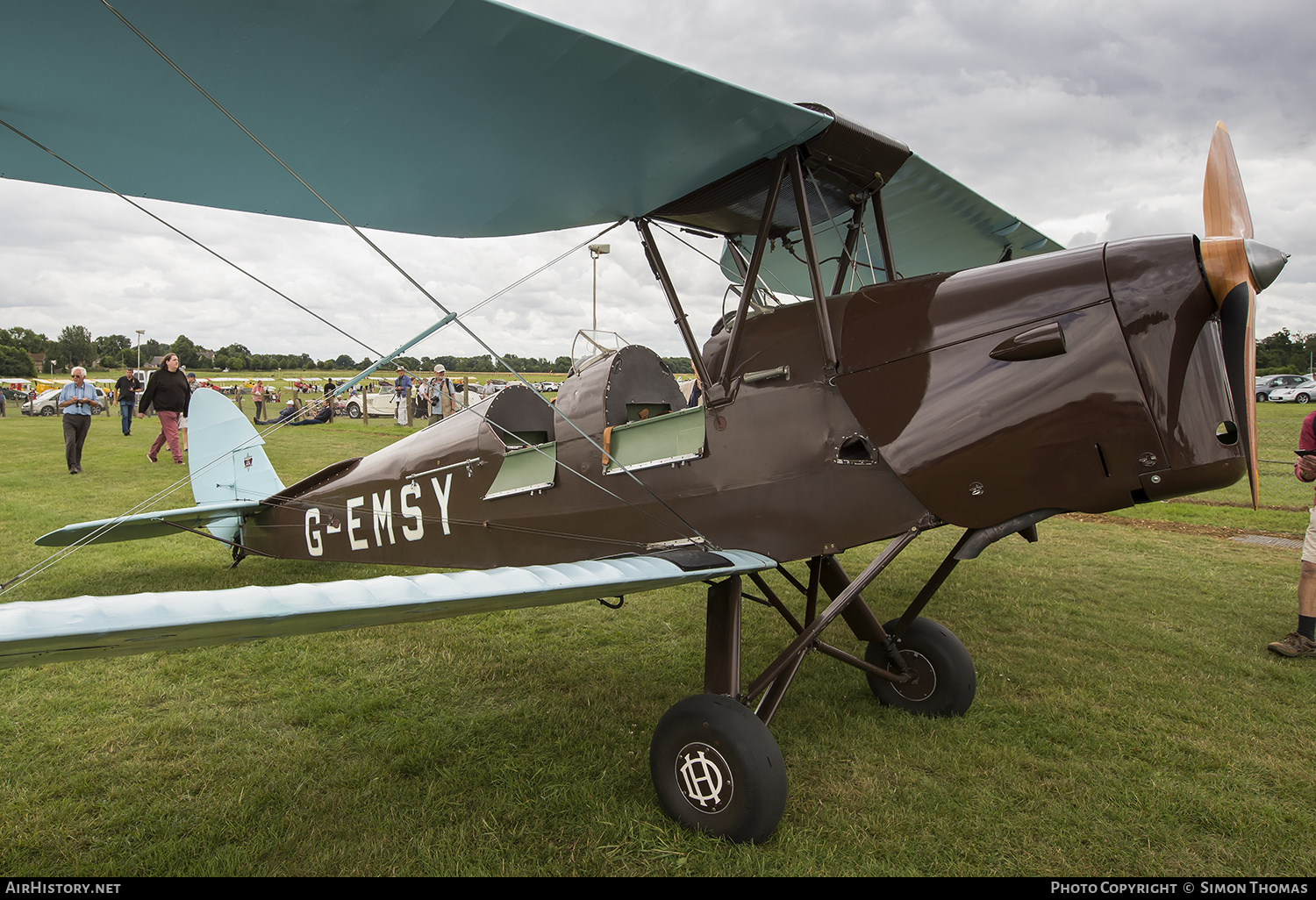 Aircraft Photo of G-EMSY | De Havilland D.H. 82A Tiger Moth II | AirHistory.net #480609