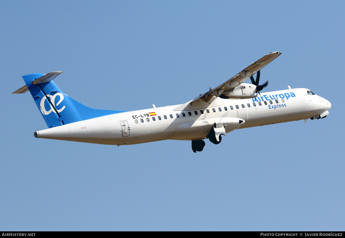 Aircraft Photo of EC-LYB | ATR ATR-72-500 (ATR-72-212A) | Air Europa Express | AirHistory.net #480635