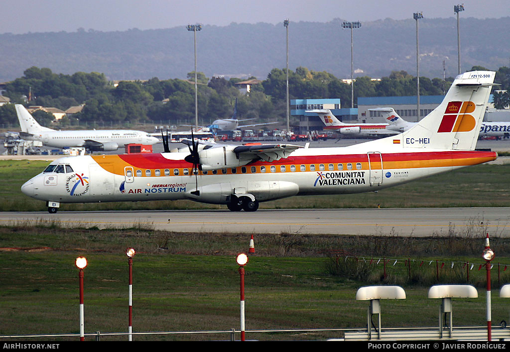 Aircraft Photo of EC-HEI | ATR ATR-72-500 (ATR-72-212A) | Iberia Regional | AirHistory.net #480638