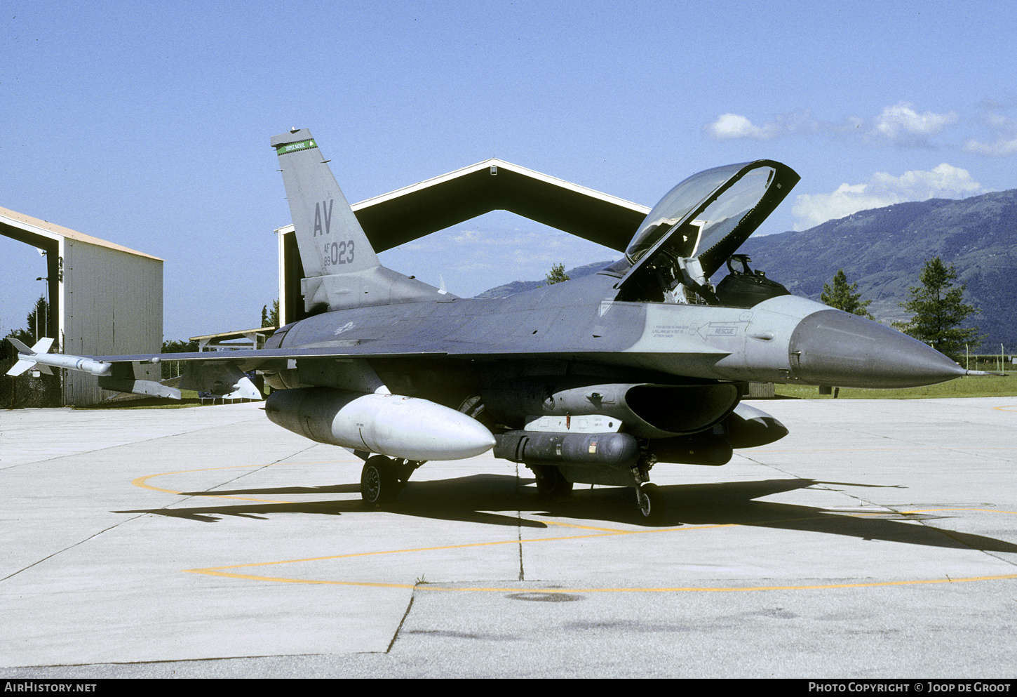 Aircraft Photo of 89-2023 / AF89-023 | General Dynamics F-16CM Fighting Falcon | USA - Air Force | AirHistory.net #480642
