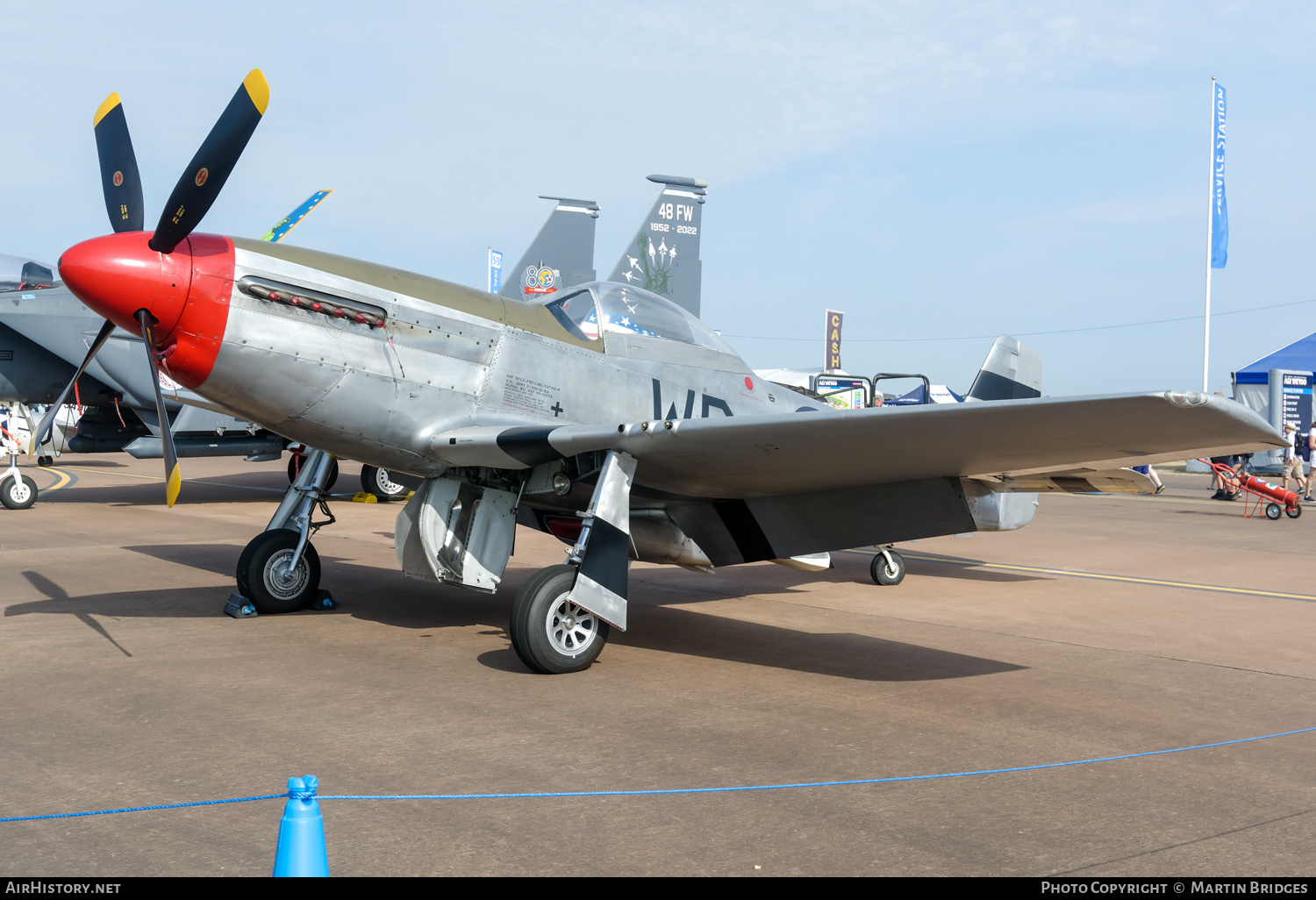 Aircraft Photo of G-CMDK / 413779 | North American P-51D Mustang | USA - Air Force | AirHistory.net #480643