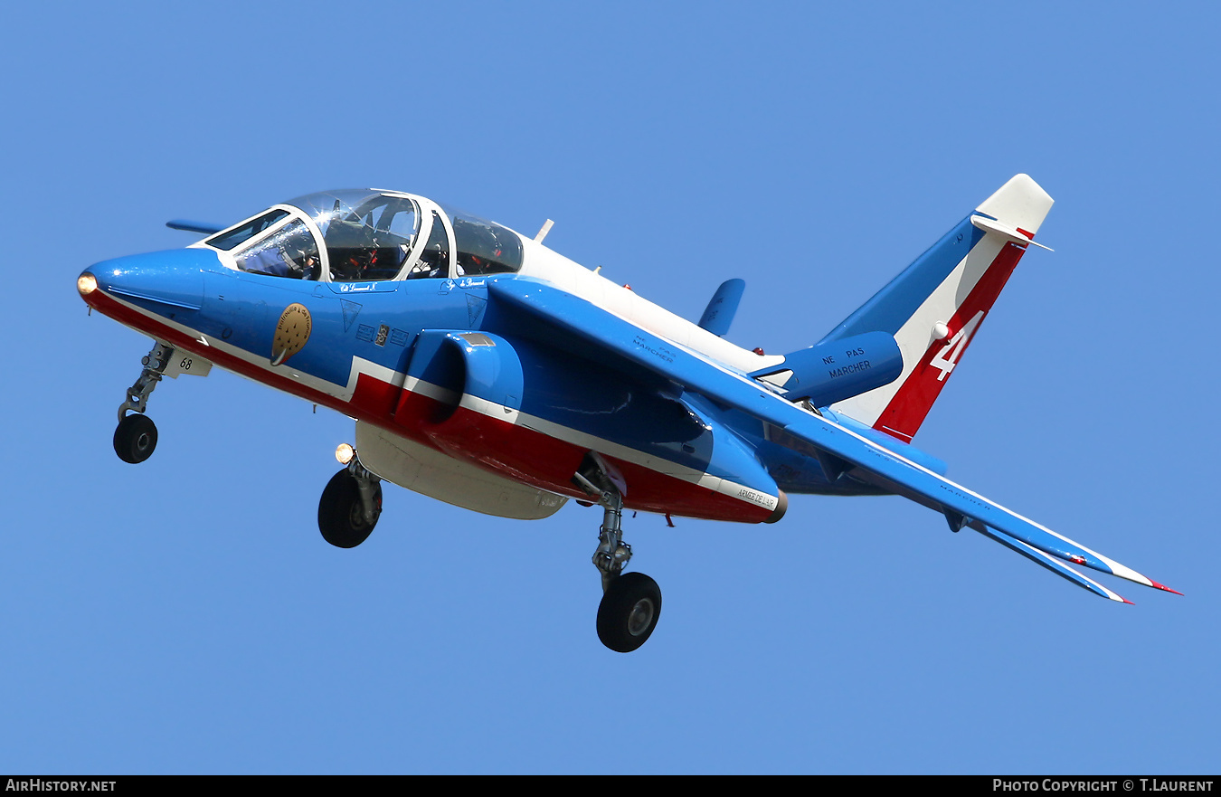 Aircraft Photo of E68 | Dassault-Dornier Alpha Jet E | France - Air Force | AirHistory.net #480651