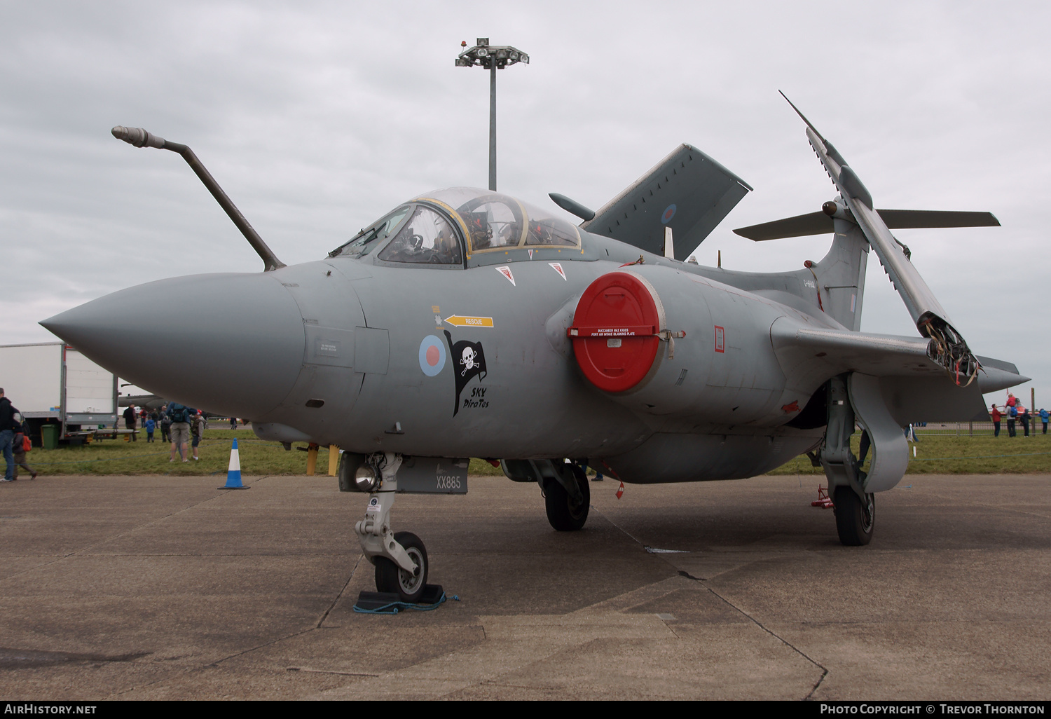 Aircraft Photo of G-HHAA / XX885 | Hawker Siddeley Buccaneer S2B | Hawker Hunter Aviation - HHA | UK - Air Force | AirHistory.net #480653
