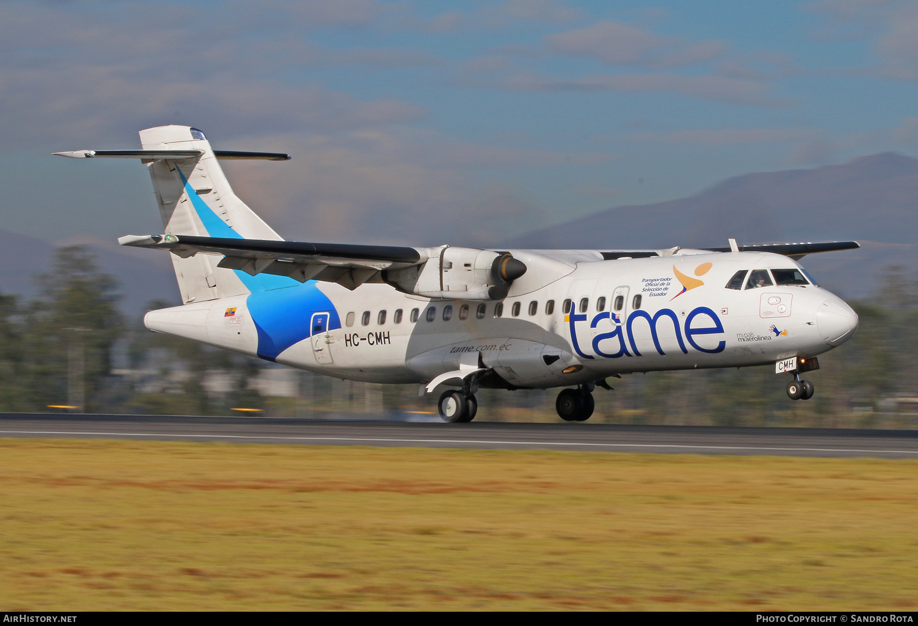 Aircraft Photo of HC-CMH | ATR ATR-42-500 | TAME Línea Aérea del Ecuador | AirHistory.net #480698