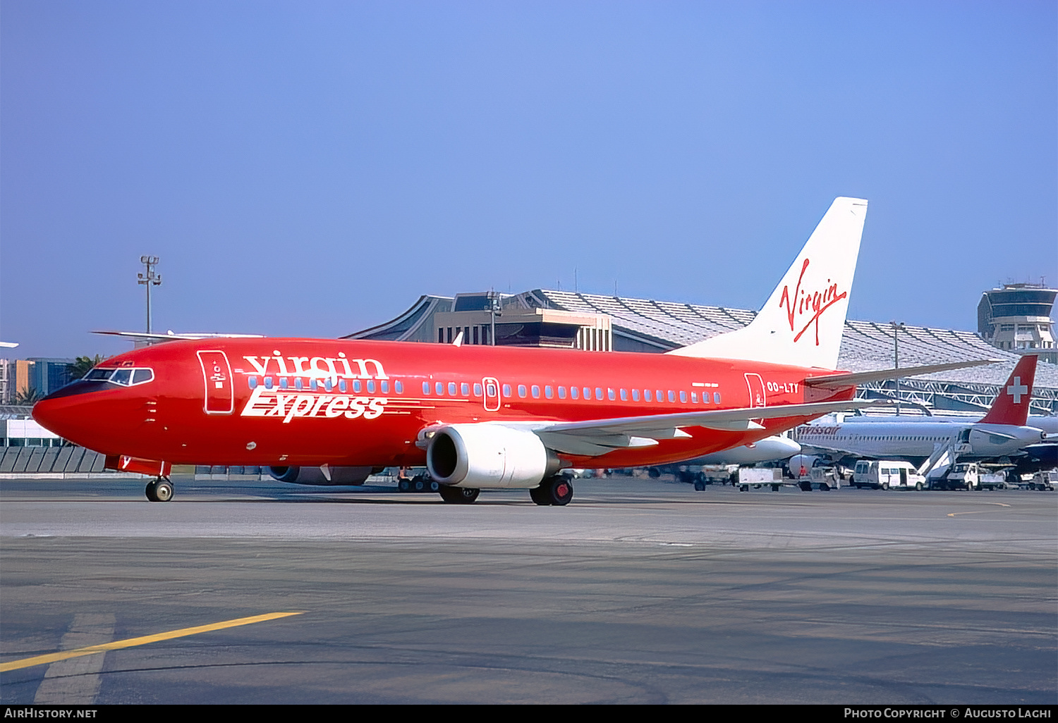 Aircraft Photo of OO-LTY | Boeing 737-3Y0 | Virgin Express | AirHistory.net #480699