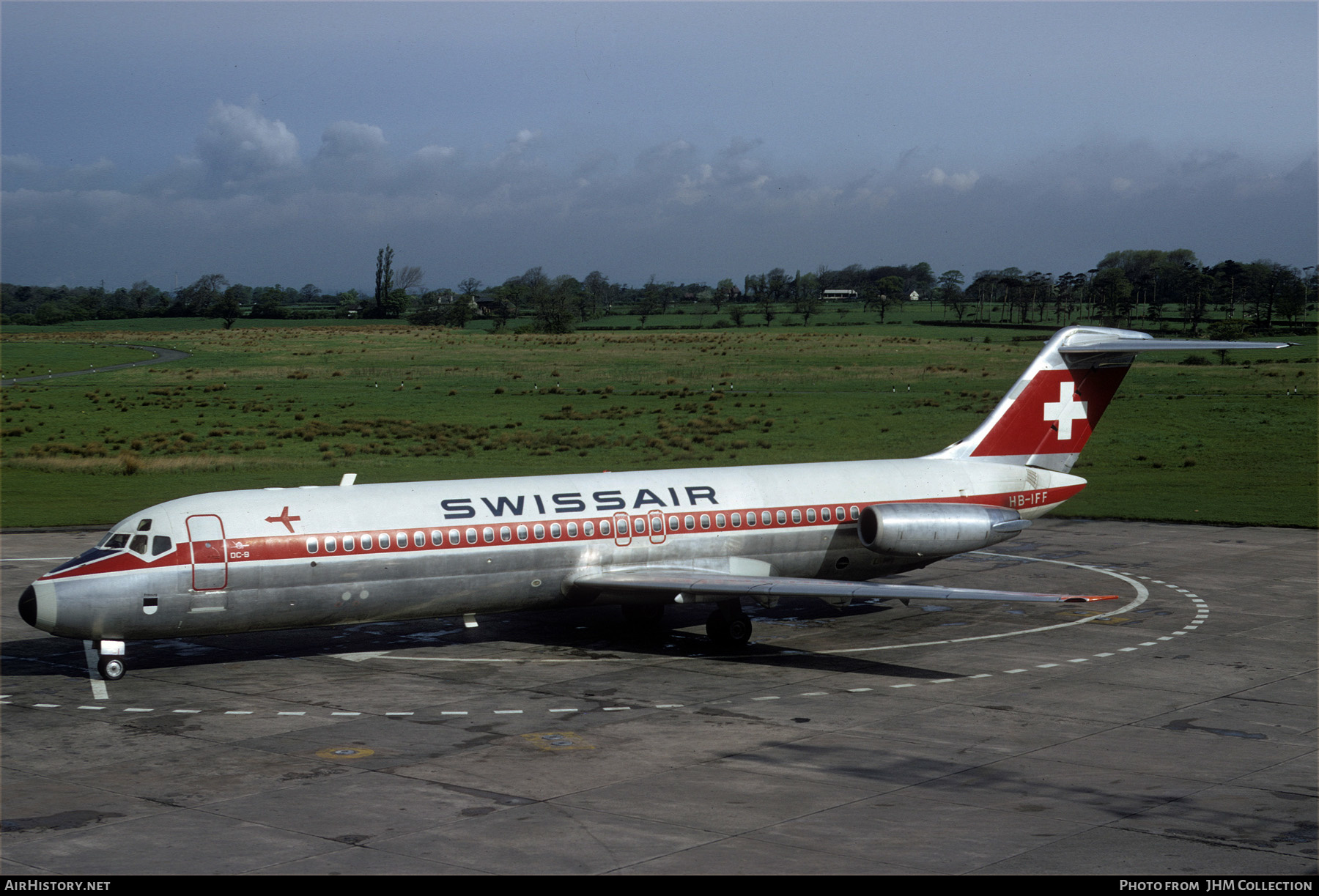 Aircraft Photo of HB-IFF | McDonnell Douglas DC-9-32 | Swissair | AirHistory.net #480715