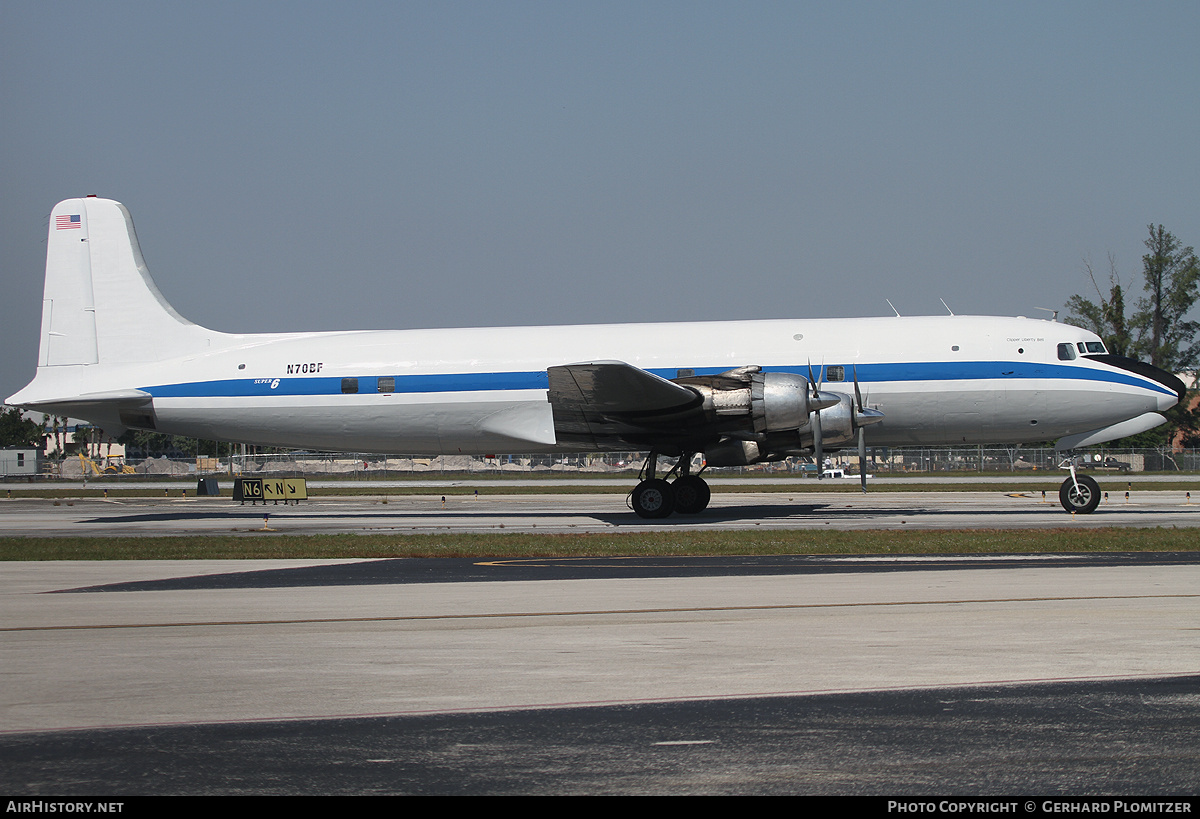 Aircraft Photo of N70BF | Douglas C-118B Liftmaster (DC-6A) | AirHistory.net #480728