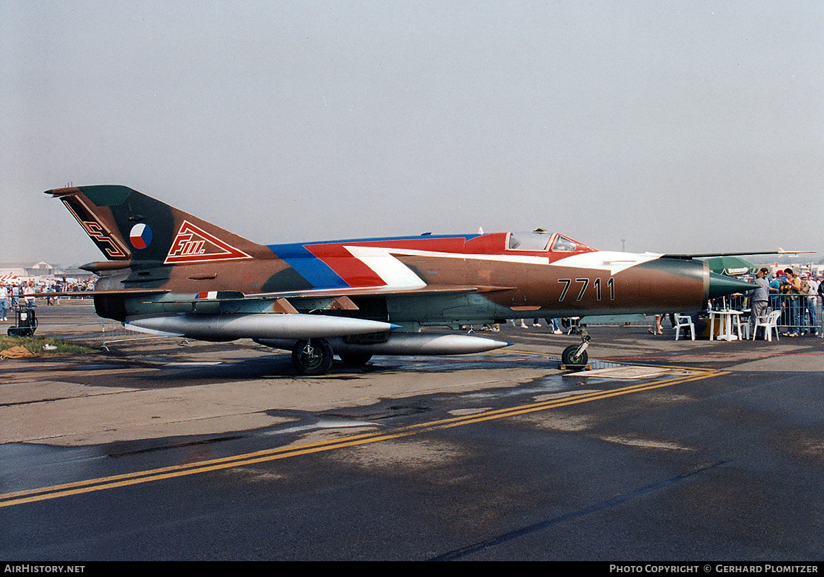 Aircraft Photo of 7711 | Mikoyan-Gurevich MiG-21MF | Czechia - Air Force | AirHistory.net #480729
