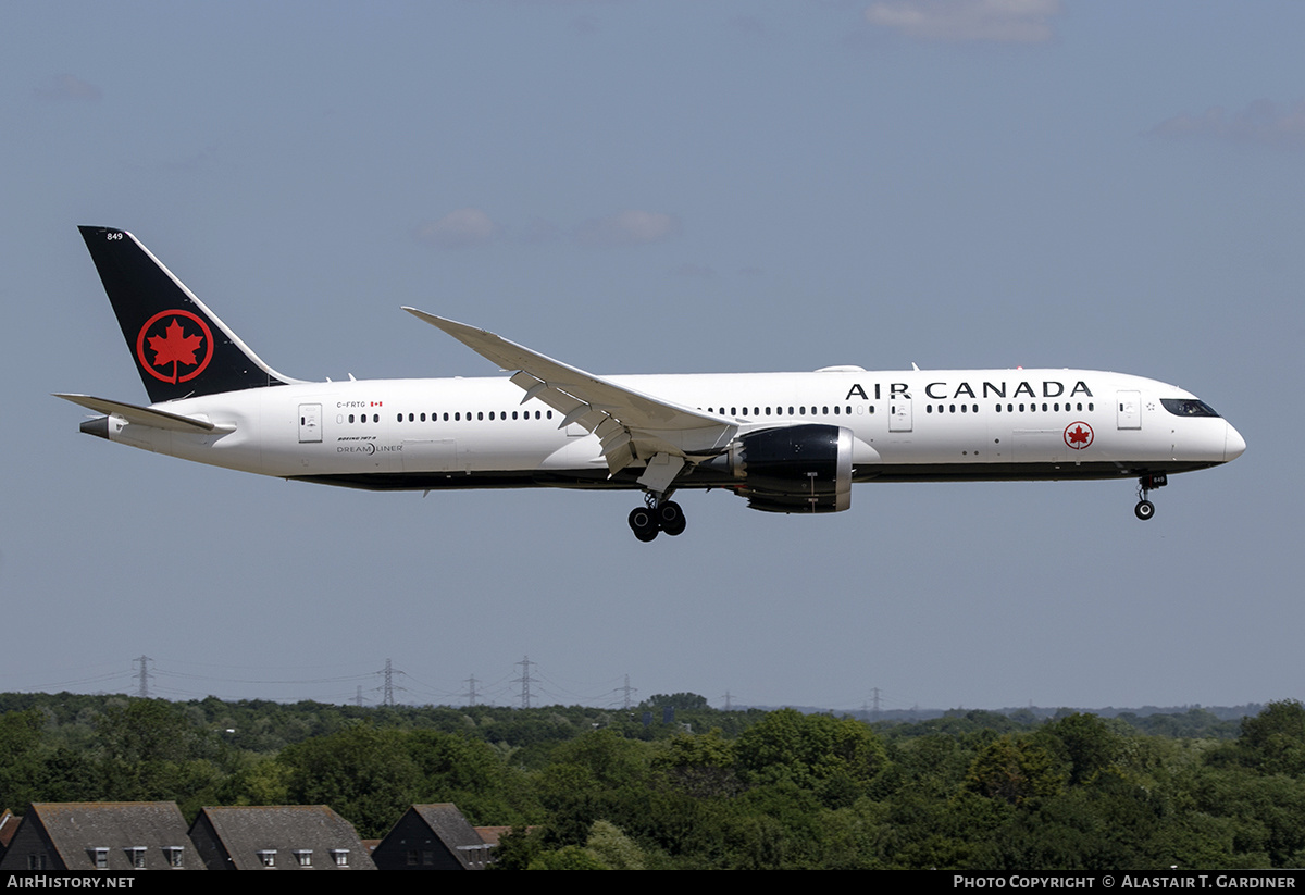 Aircraft Photo of C-FRTG | Boeing 787-9 Dreamliner | Air Canada | AirHistory.net #480743
