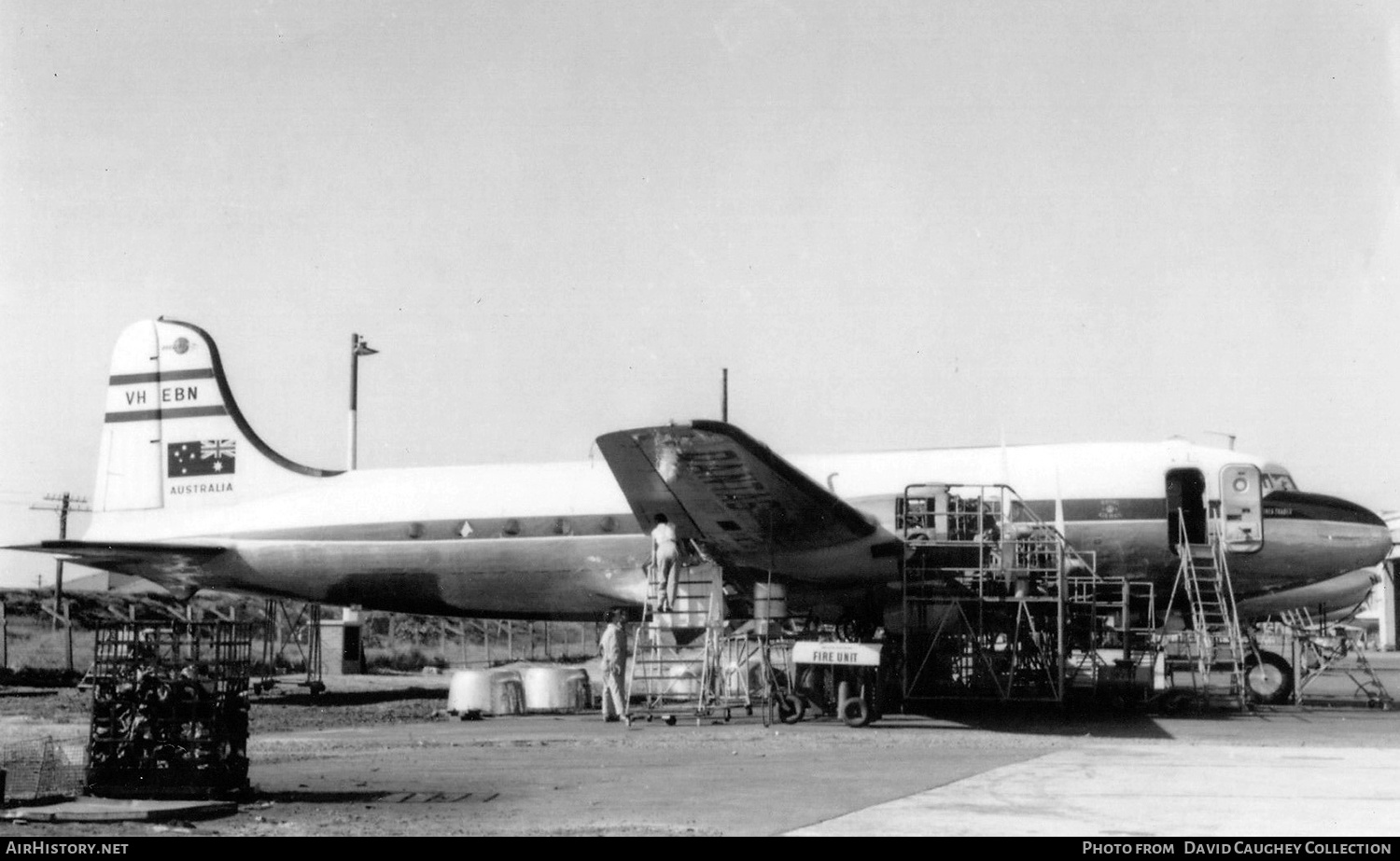Aircraft Photo of VH-EBN | Douglas C-54A Skymaster | Qantas | AirHistory.net #480772