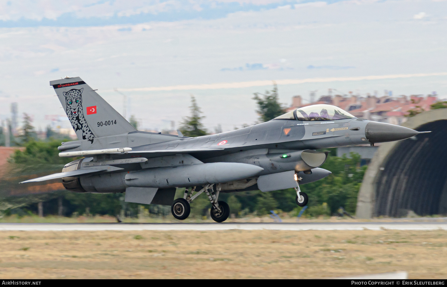 Aircraft Photo of 90-0014 | General Dynamics F-16CG Fighting Falcon | Turkey - Air Force | AirHistory.net #480778
