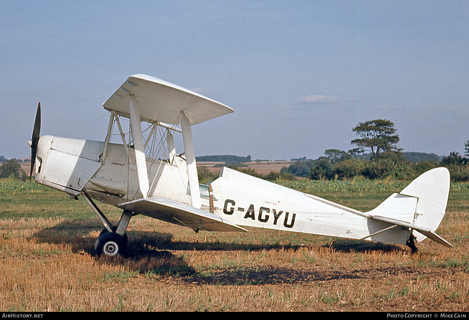 Aircraft Photo of G-AGYU | De Havilland D.H. 82A Tiger Moth II | AirHistory.net #480779