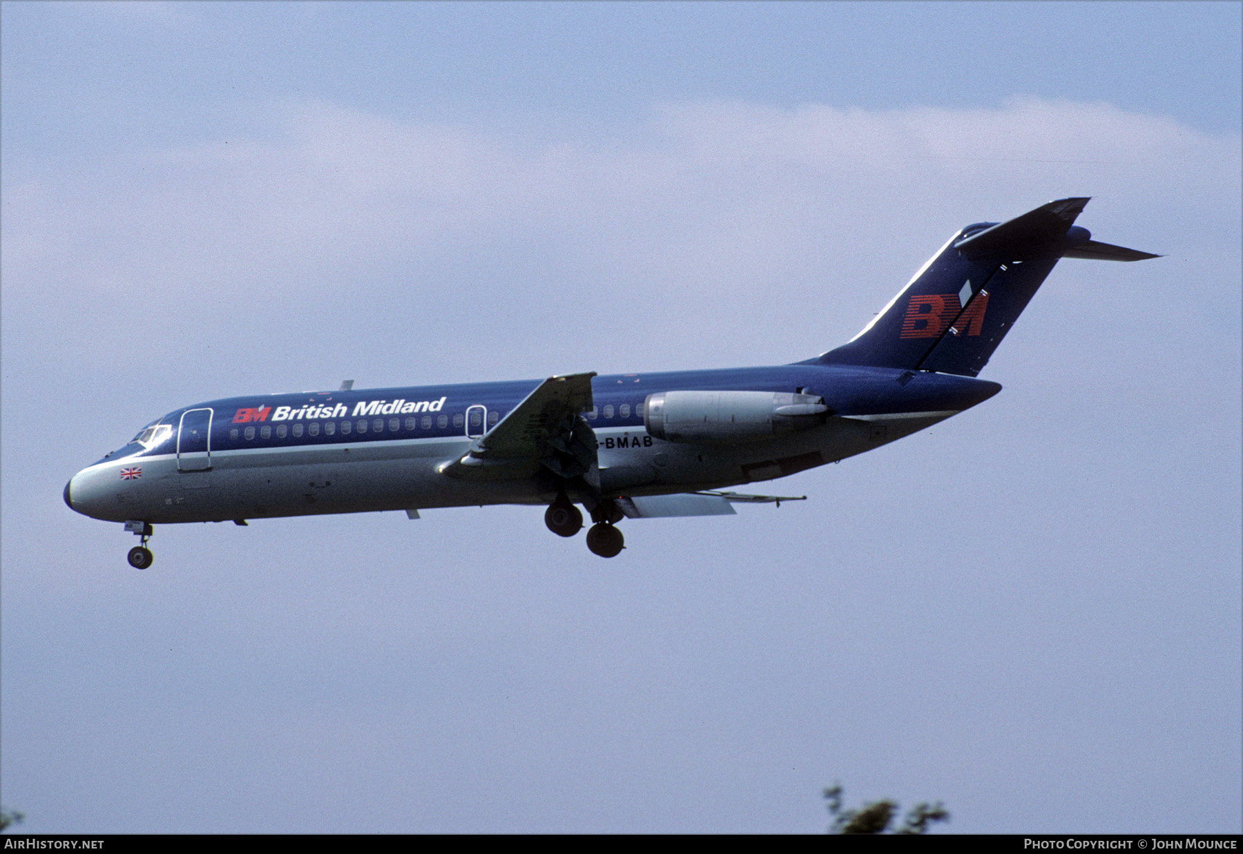 Aircraft Photo of G-BMAB | Douglas DC-9-15 | British Midland Airways - BMA | AirHistory.net #480787