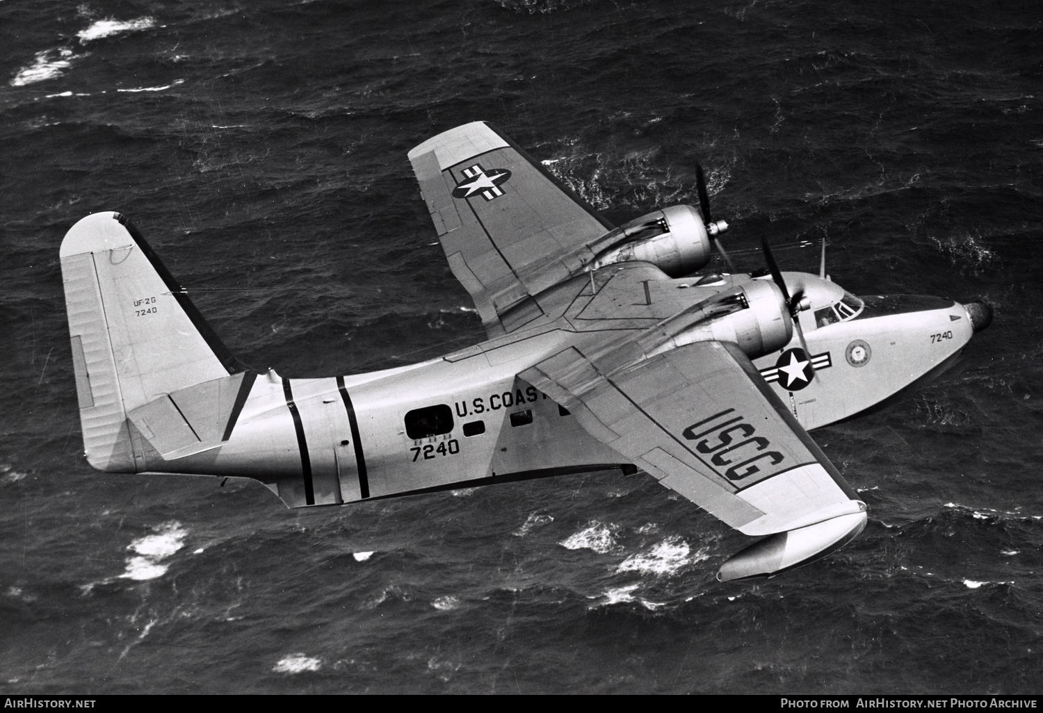 Aircraft Photo of 7240 | Grumman UF-1G Albatross | USA - Coast Guard | AirHistory.net #480795