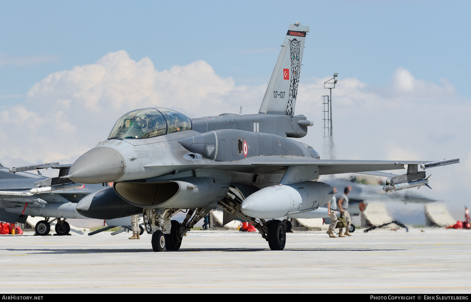 Aircraft Photo of 07-1017 | Lockheed Martin F-16D Fighting Falcon | Turkey - Air Force | AirHistory.net #480801