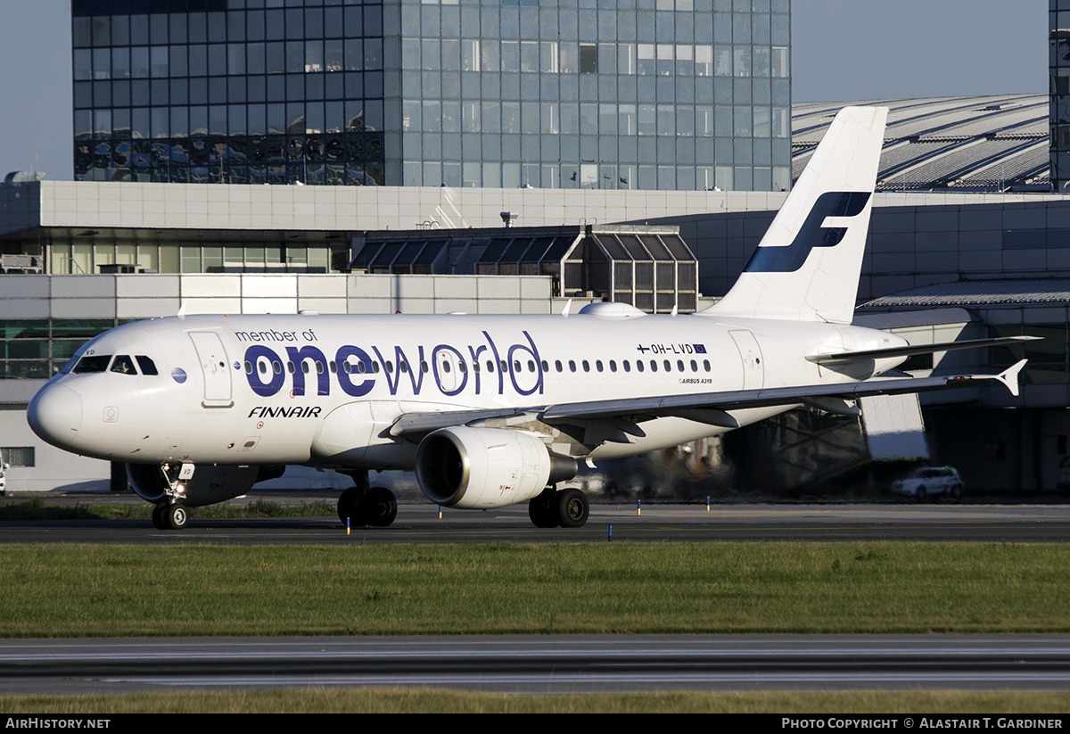 Aircraft Photo of OH-LVD | Airbus A319-112 | Finnair | AirHistory.net #480823