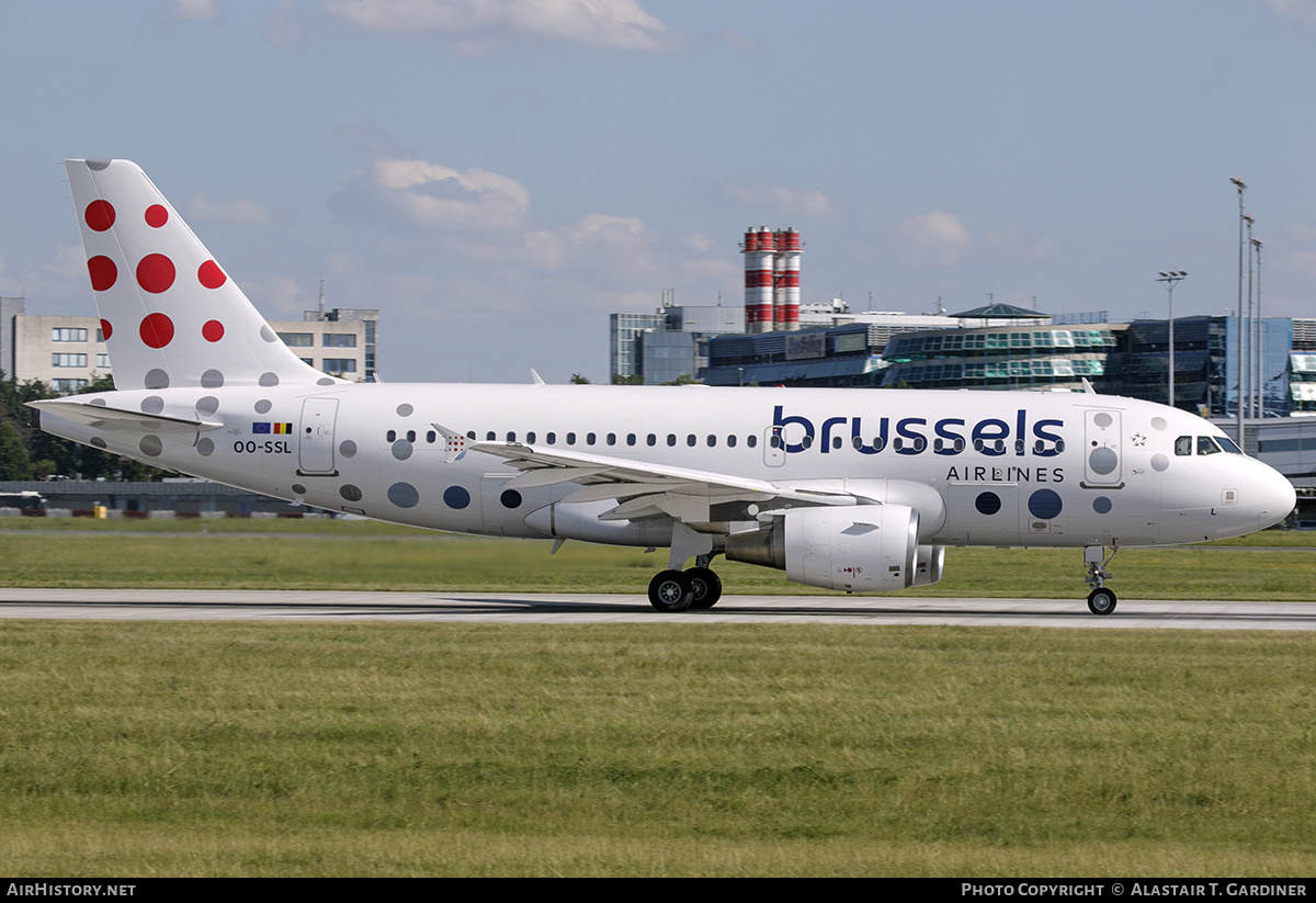 Aircraft Photo of OO-SSL | Airbus A319-111 | Brussels Airlines | AirHistory.net #480831